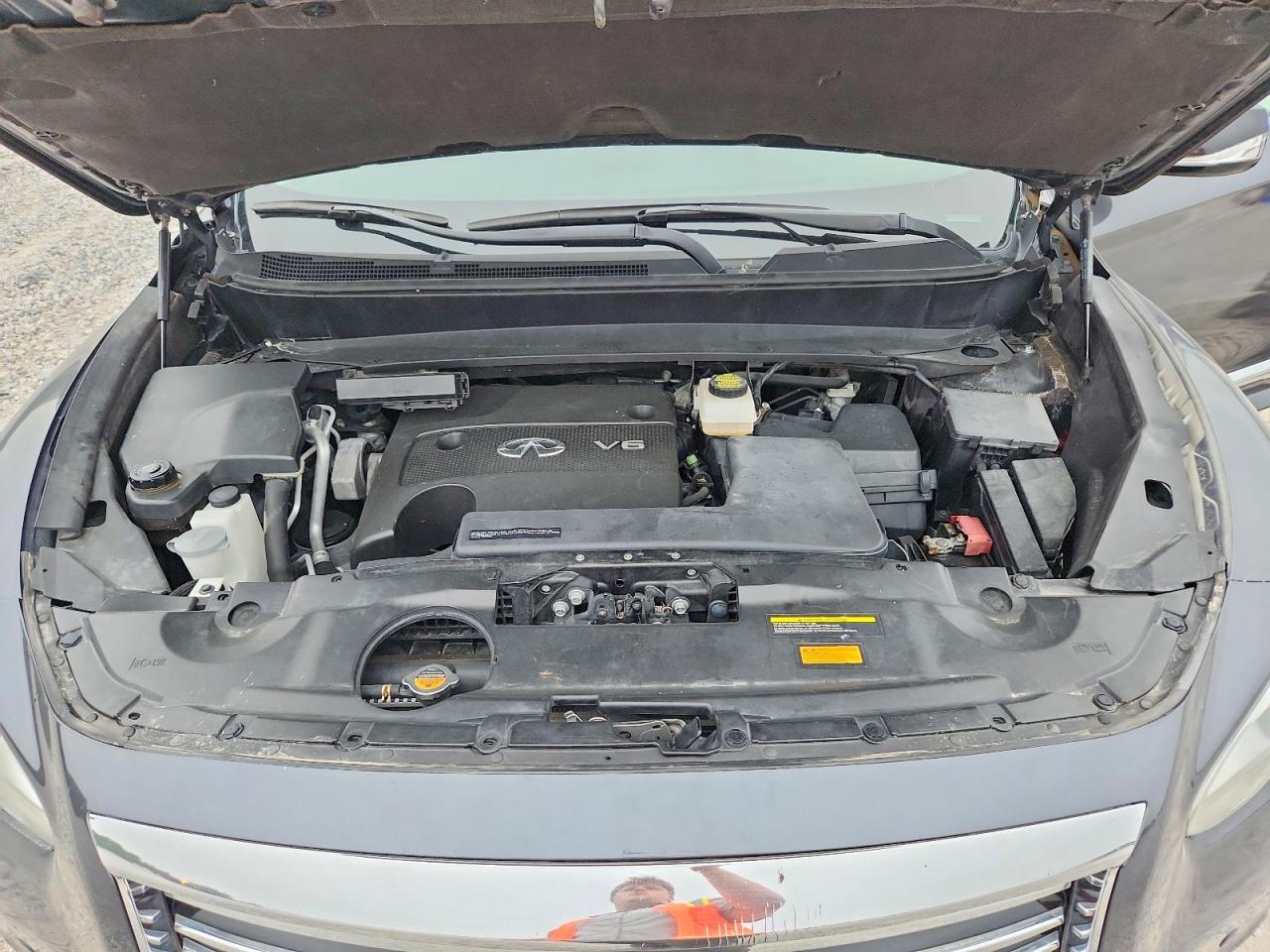2014 Infiniti Qx60 Base Gray vin: 5N1AL0MN2EC523927