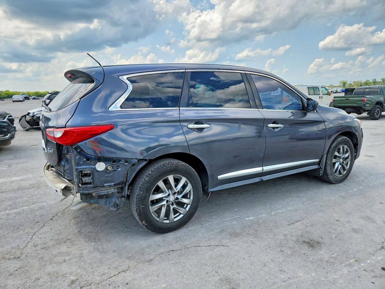 2014 Infiniti Qx60 Base Charcoal vin: 5N1AL0MN2EC523927