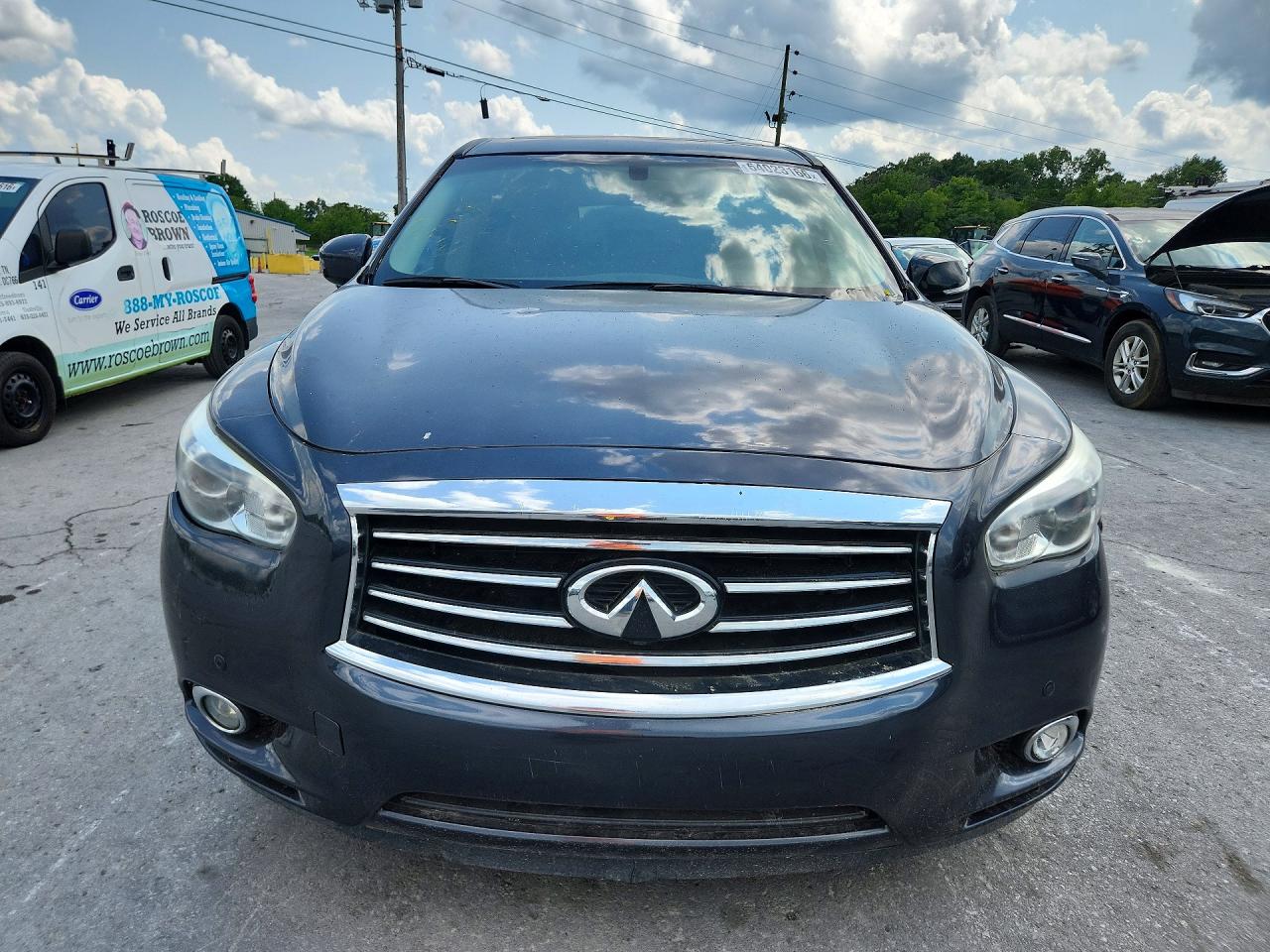 2014 Infiniti Qx60 Base Charcoal vin: 5N1AL0MN2EC523927