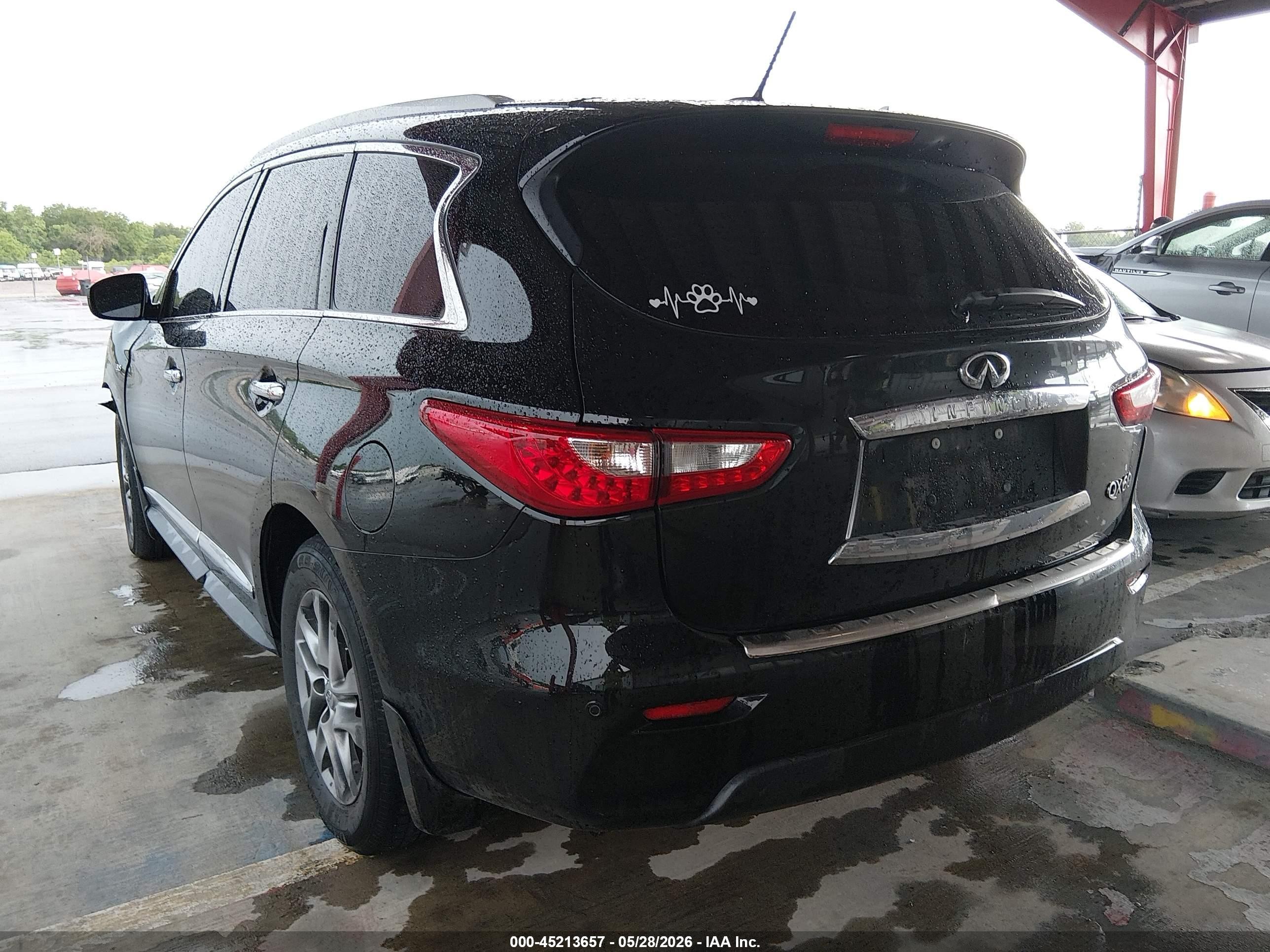 2015 Infiniti Qx60   Черный vin: 5N1AL0MN2FC504487