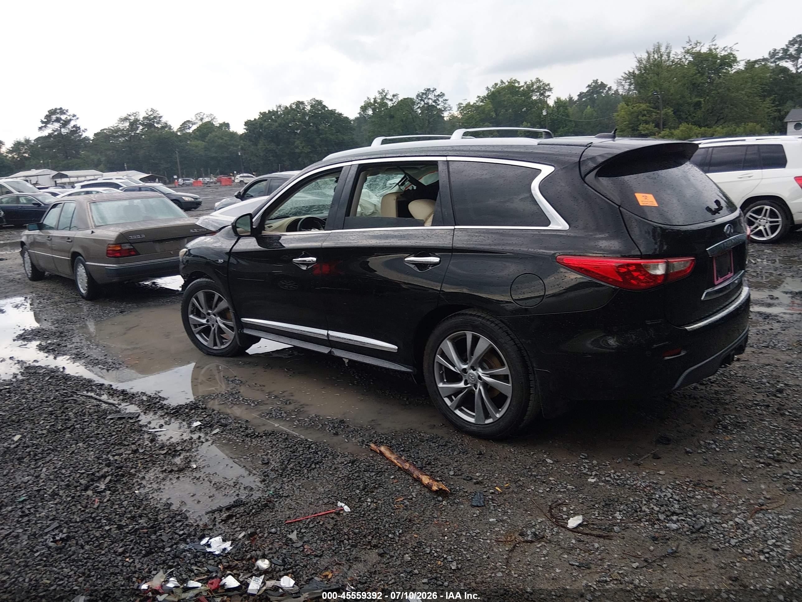 2015 Infiniti Qx60 Black vin: 5N1AL0MN2FC515408