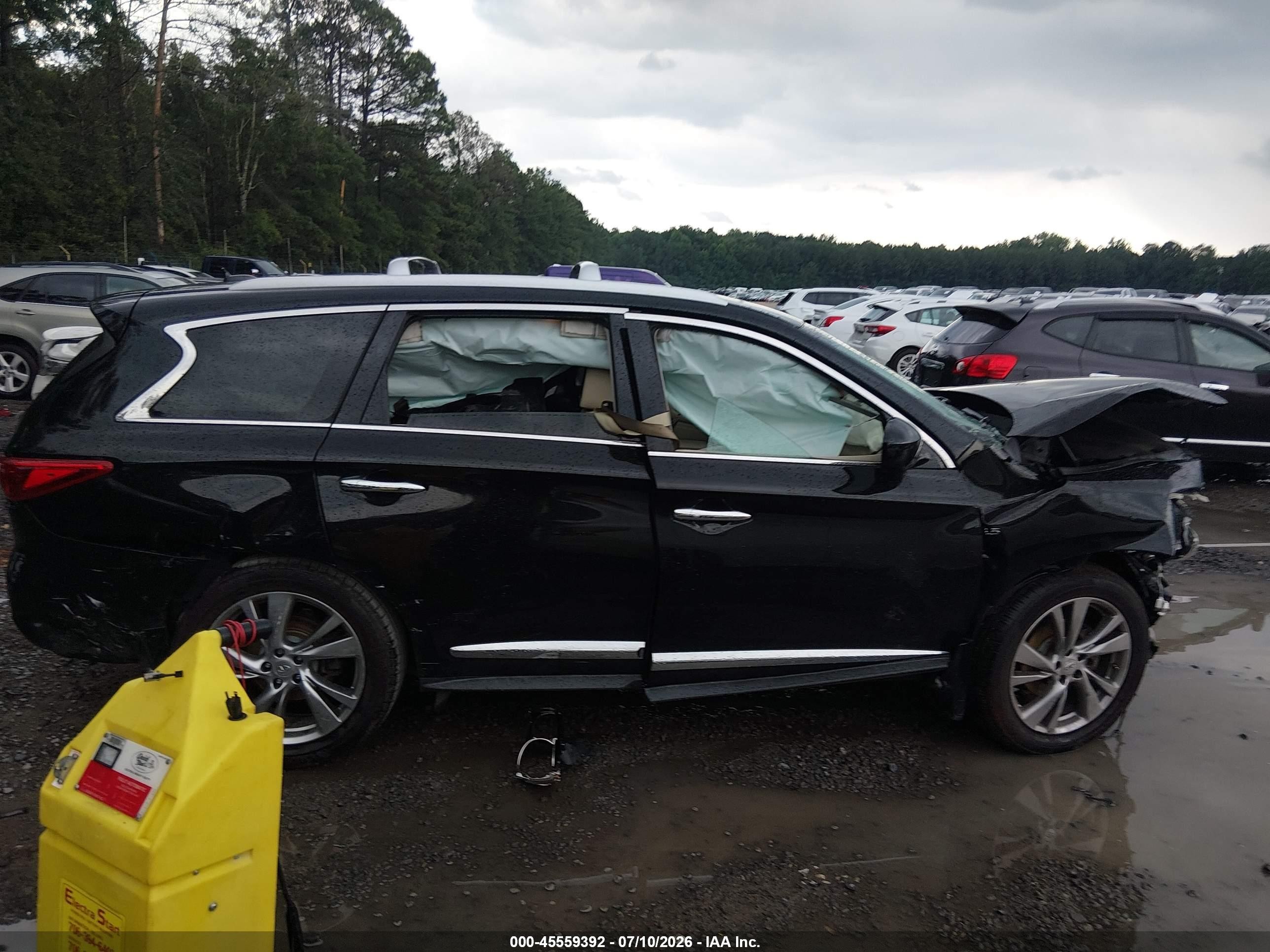 2015 Infiniti Qx60 Black vin: 5N1AL0MN2FC515408