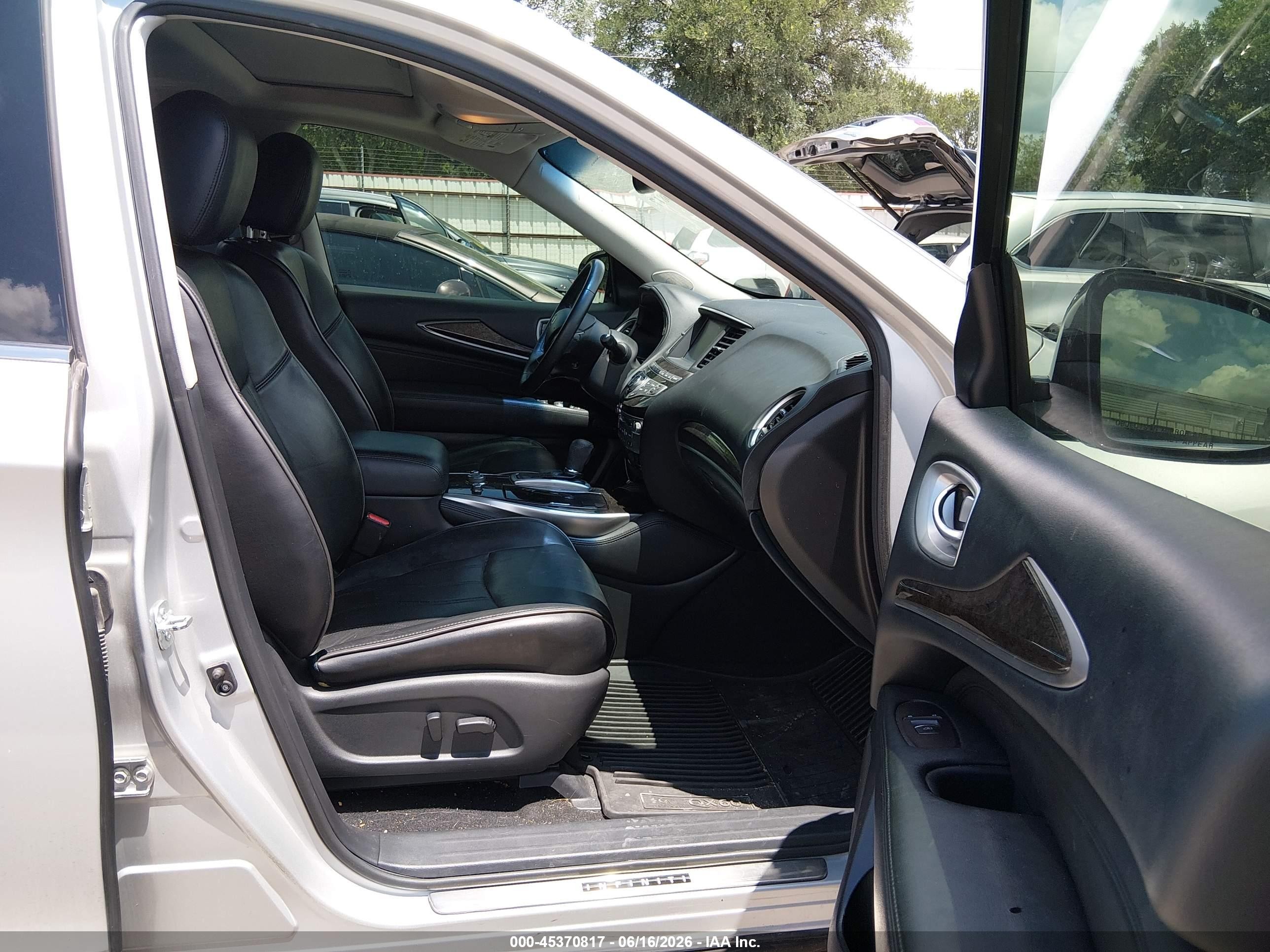 2015 Infiniti Qx60   Silver vin: 5N1AL0MN2FC516381