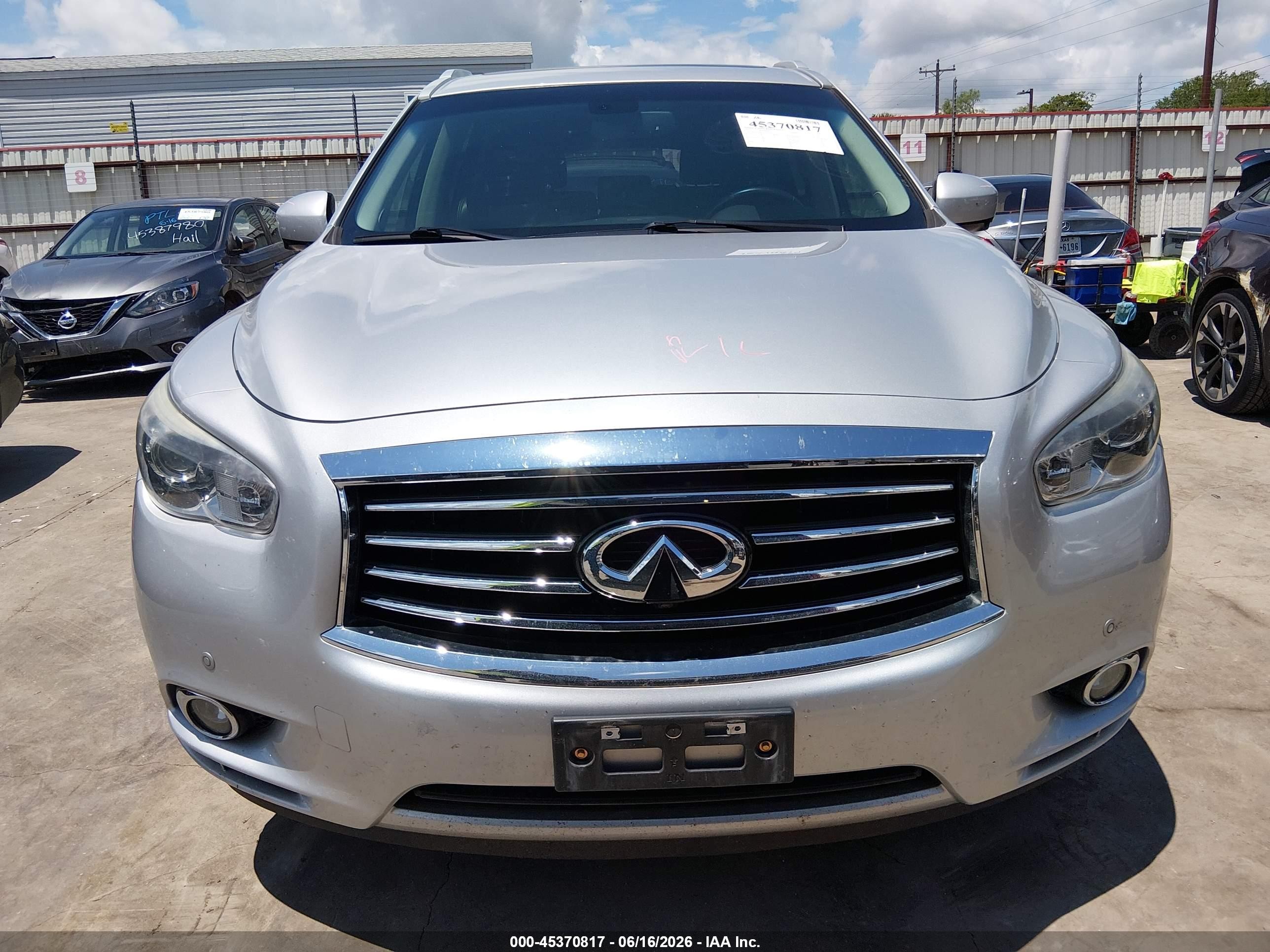 2015 Infiniti Qx60   Silver vin: 5N1AL0MN2FC516381