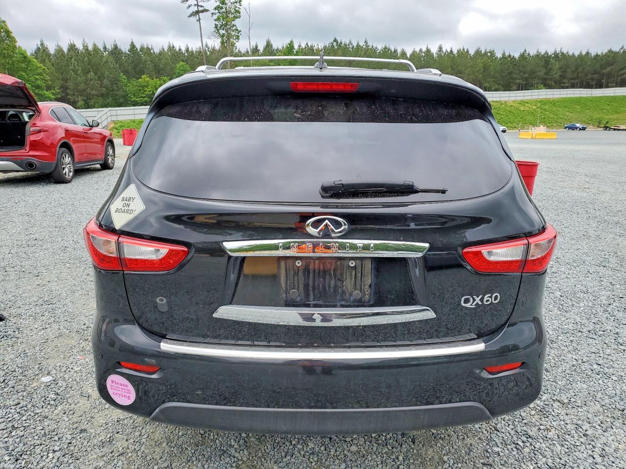 2015 Infiniti Qx60 Base Black vin: 5N1AL0MN2FC518499