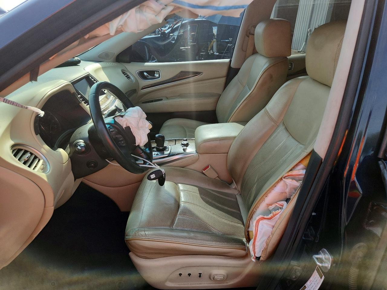 2015 Infiniti Qx60 Base Blue vin: 5N1AL0MN2FC522598
