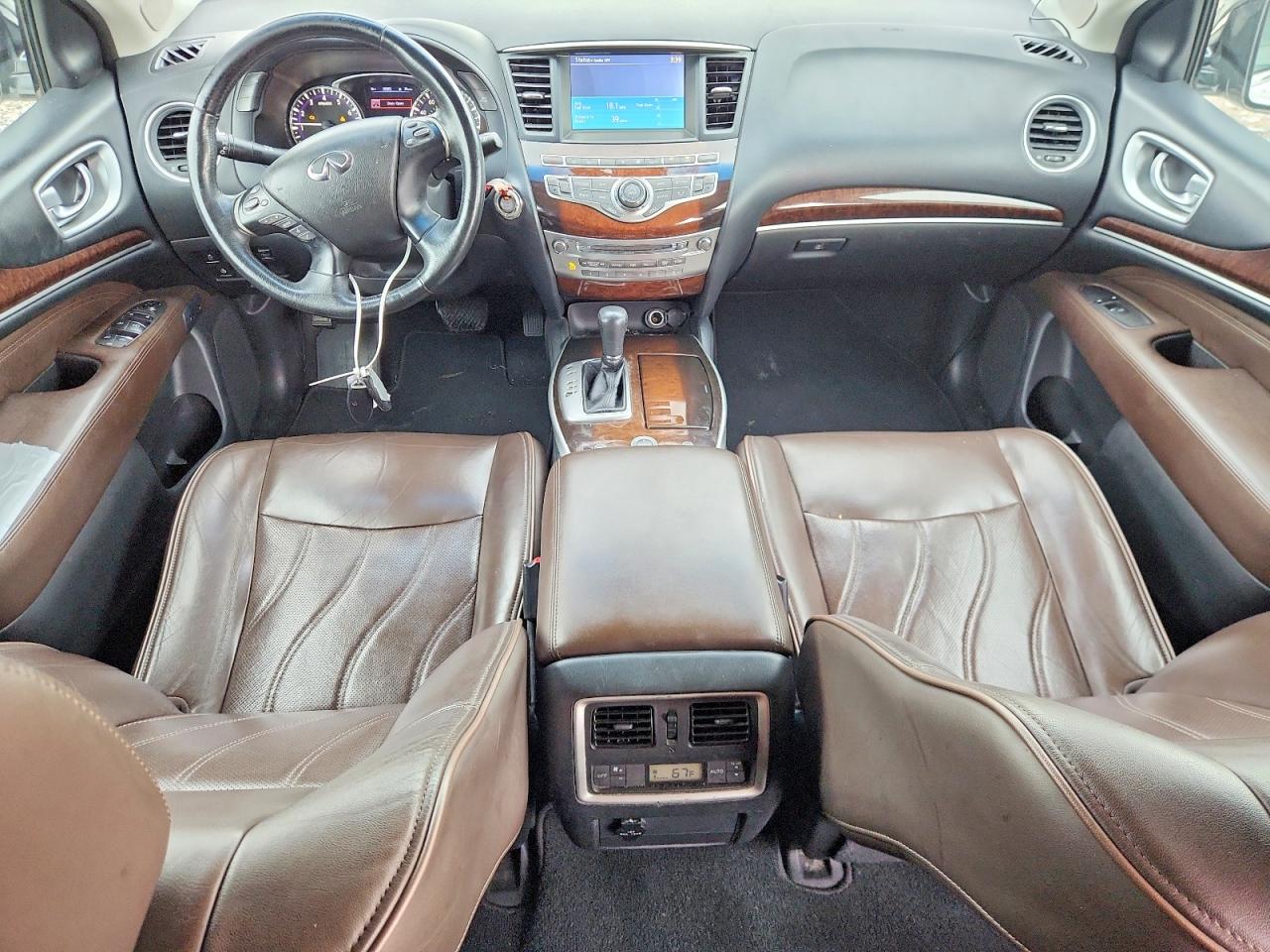 2015 Infiniti Qx60 Base White vin: 5N1AL0MN2FC538302