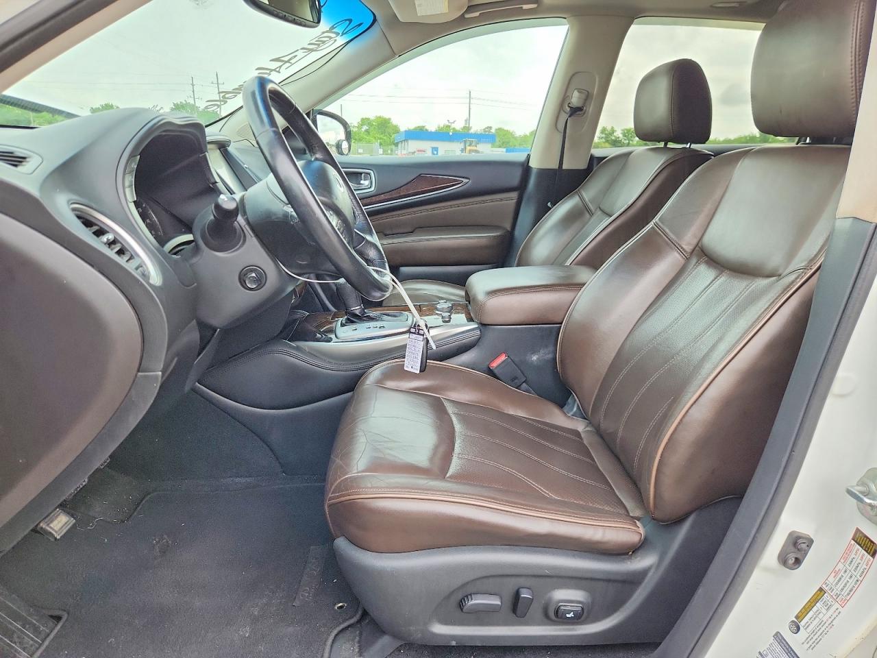 2015 Infiniti Qx60 Base White vin: 5N1AL0MN2FC538302