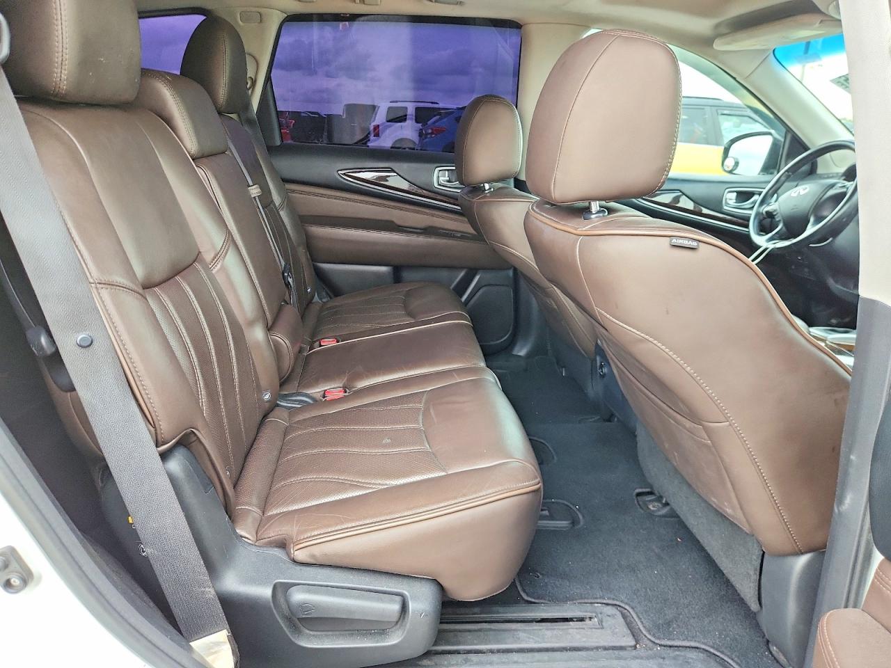2015 Infiniti Qx60 Base White vin: 5N1AL0MN2FC538302