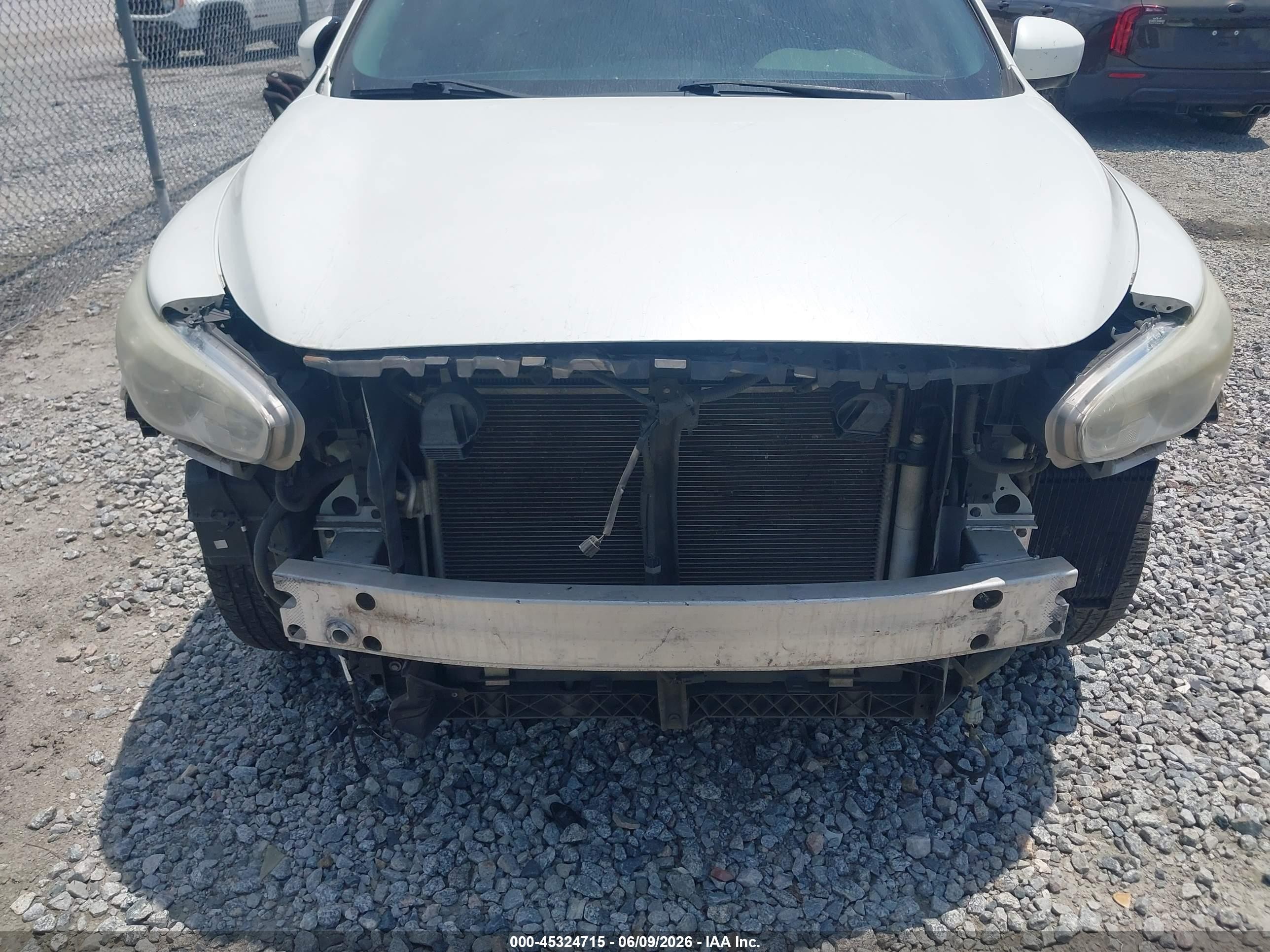 2015 Infiniti Qx60   White vin: 5N1AL0MN2FC541748