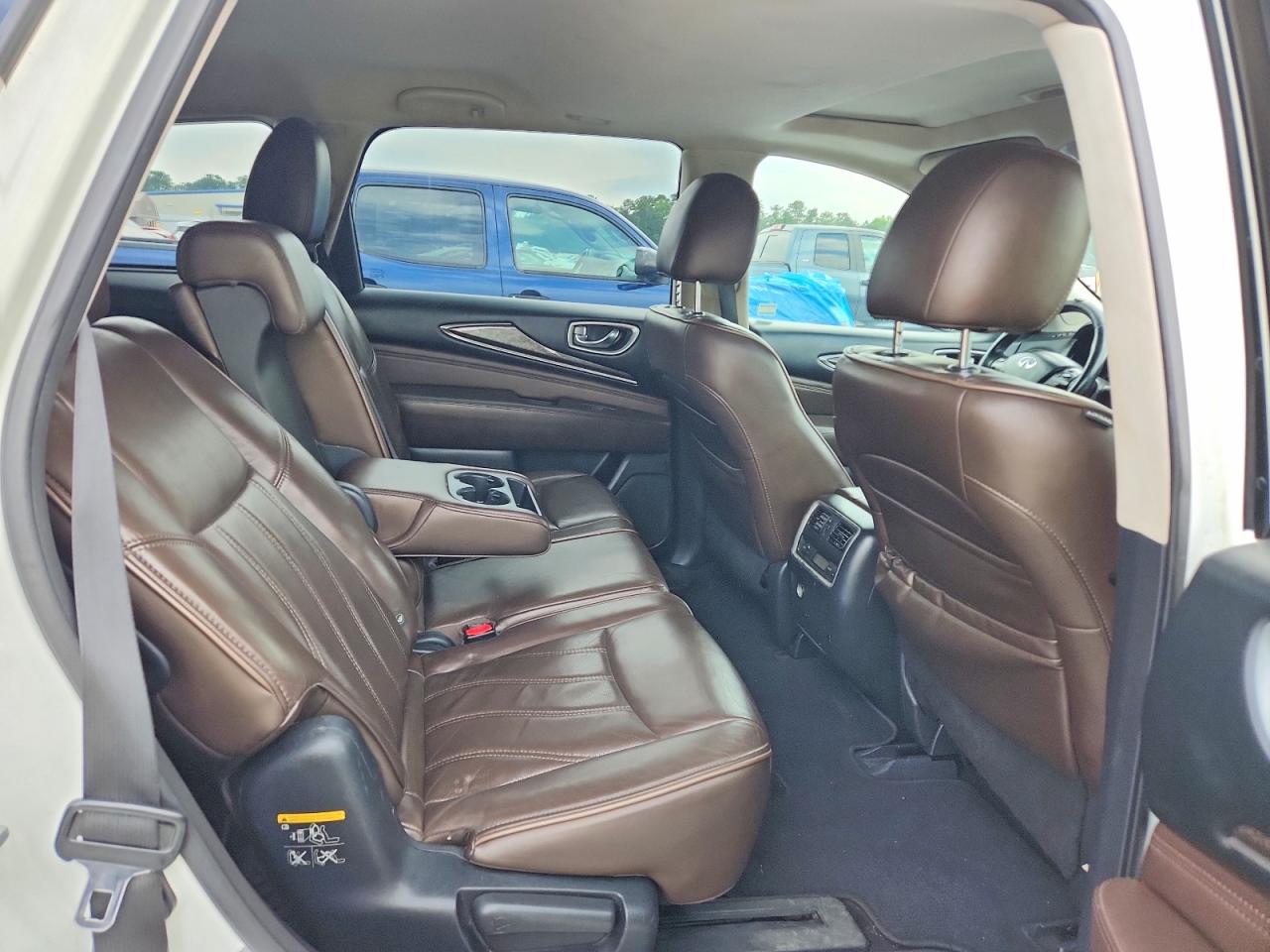 2015 Infiniti Qx60 Base White vin: 5N1AL0MN2FC544164