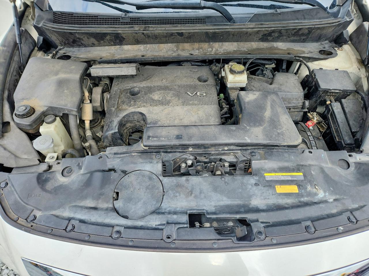 2015 Infiniti Qx60 Base White vin: 5N1AL0MN2FC544164
