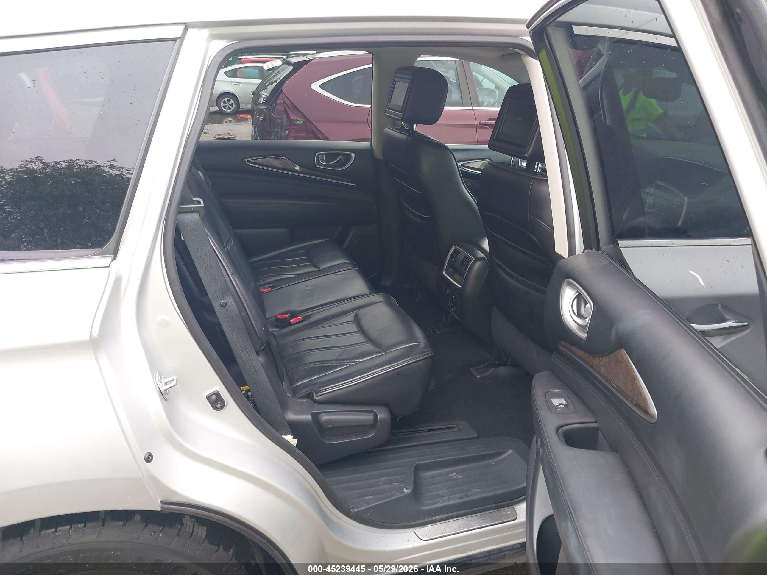2015 Infiniti Qx60 Silver vin: 5N1AL0MN2FC554614