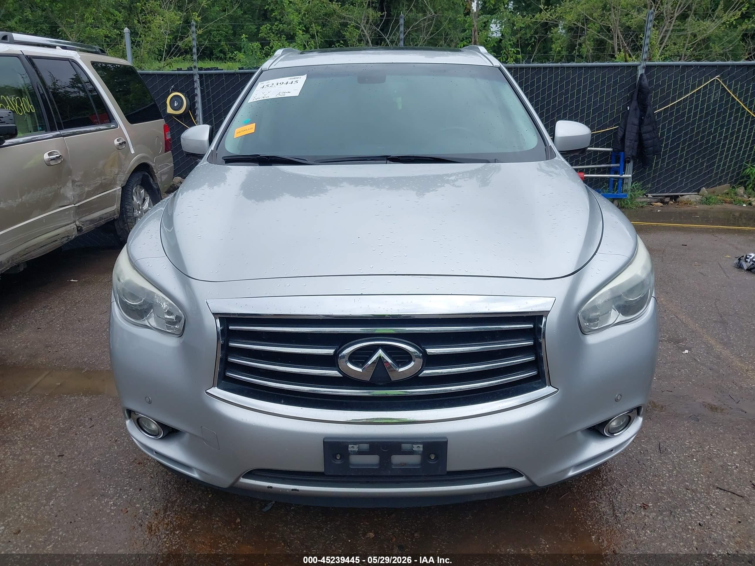 2015 Infiniti Qx60 Silver vin: 5N1AL0MN2FC554614