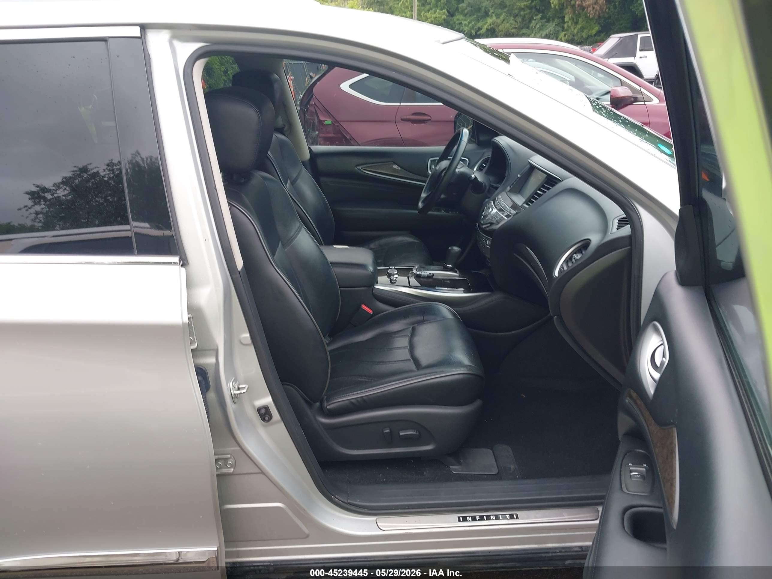 2015 Infiniti Qx60 Silver vin: 5N1AL0MN2FC554614
