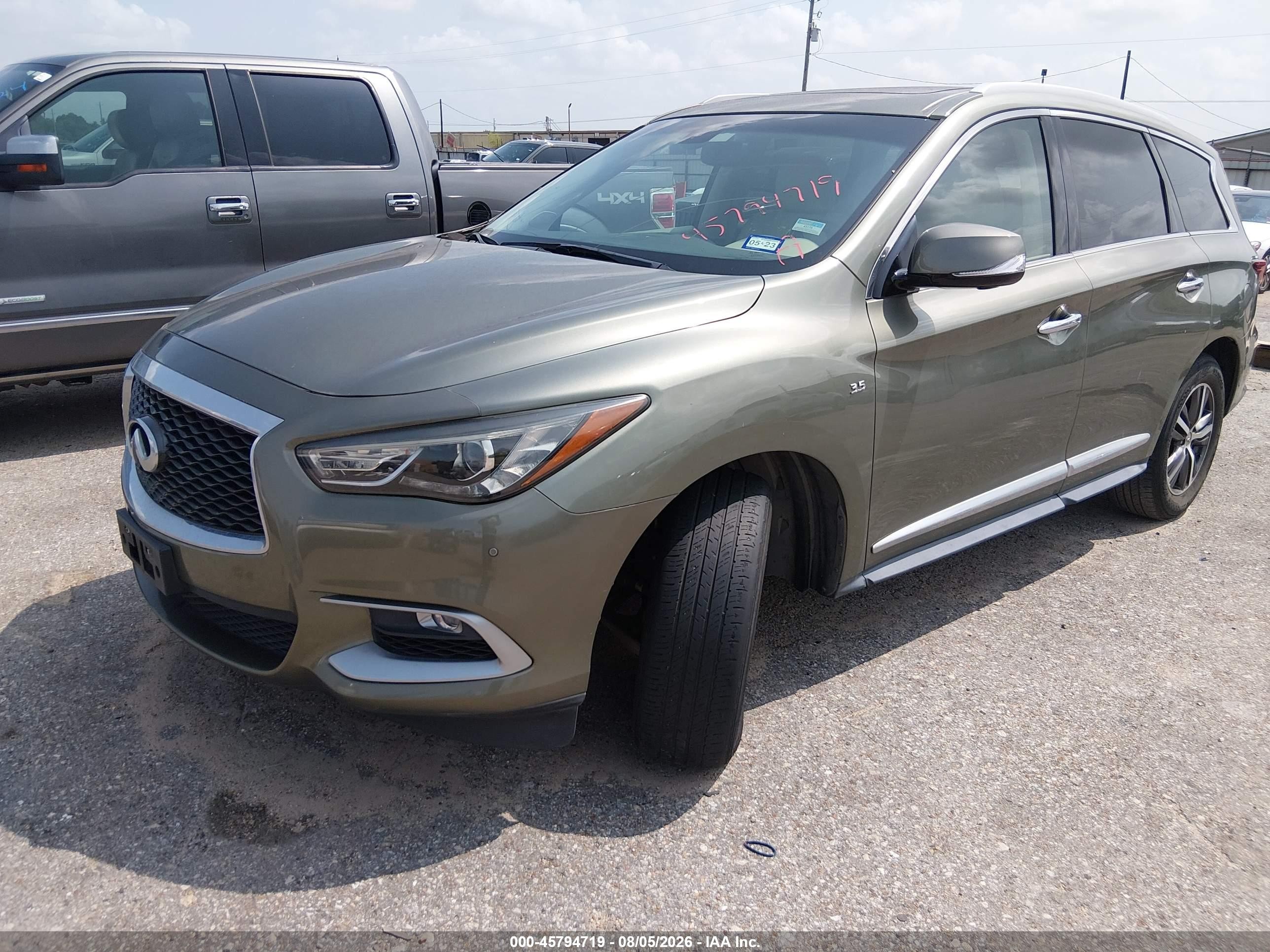 2016 Infiniti Qx60 Green vin: 5N1AL0MN2GC503549