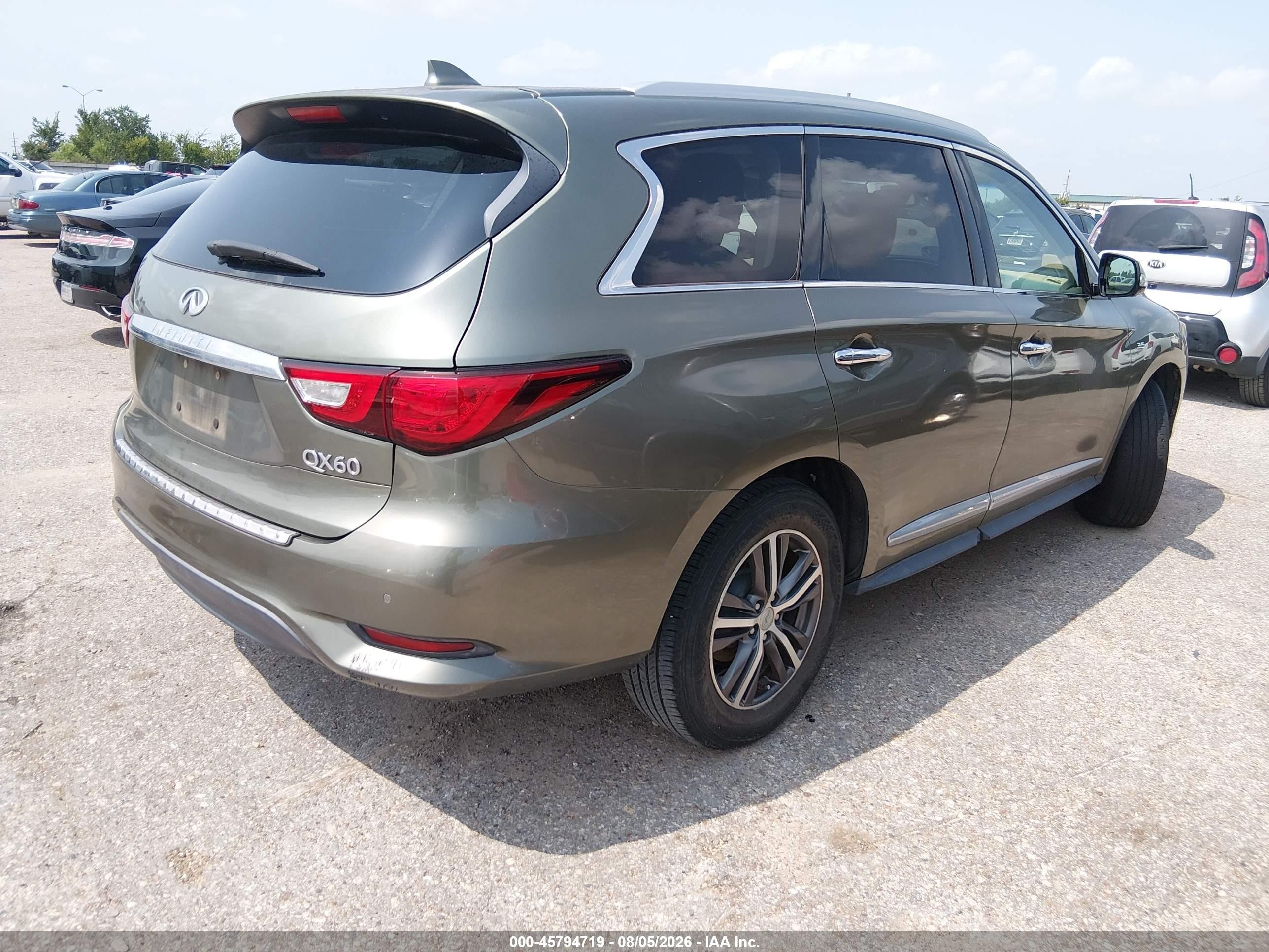 2016 Infiniti Qx60 Green vin: 5N1AL0MN2GC503549