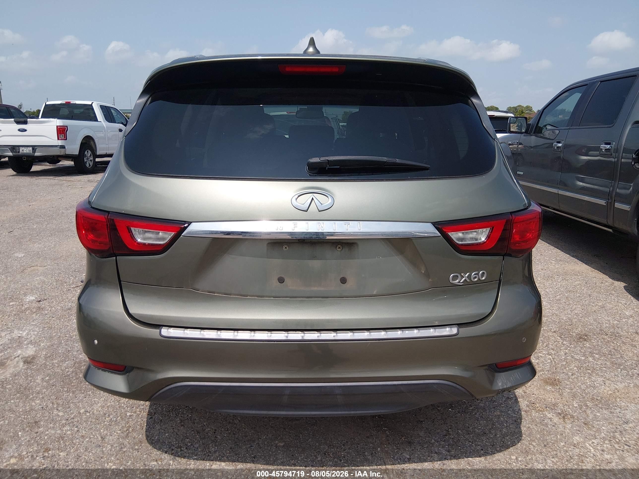 2016 Infiniti Qx60 Green vin: 5N1AL0MN2GC503549
