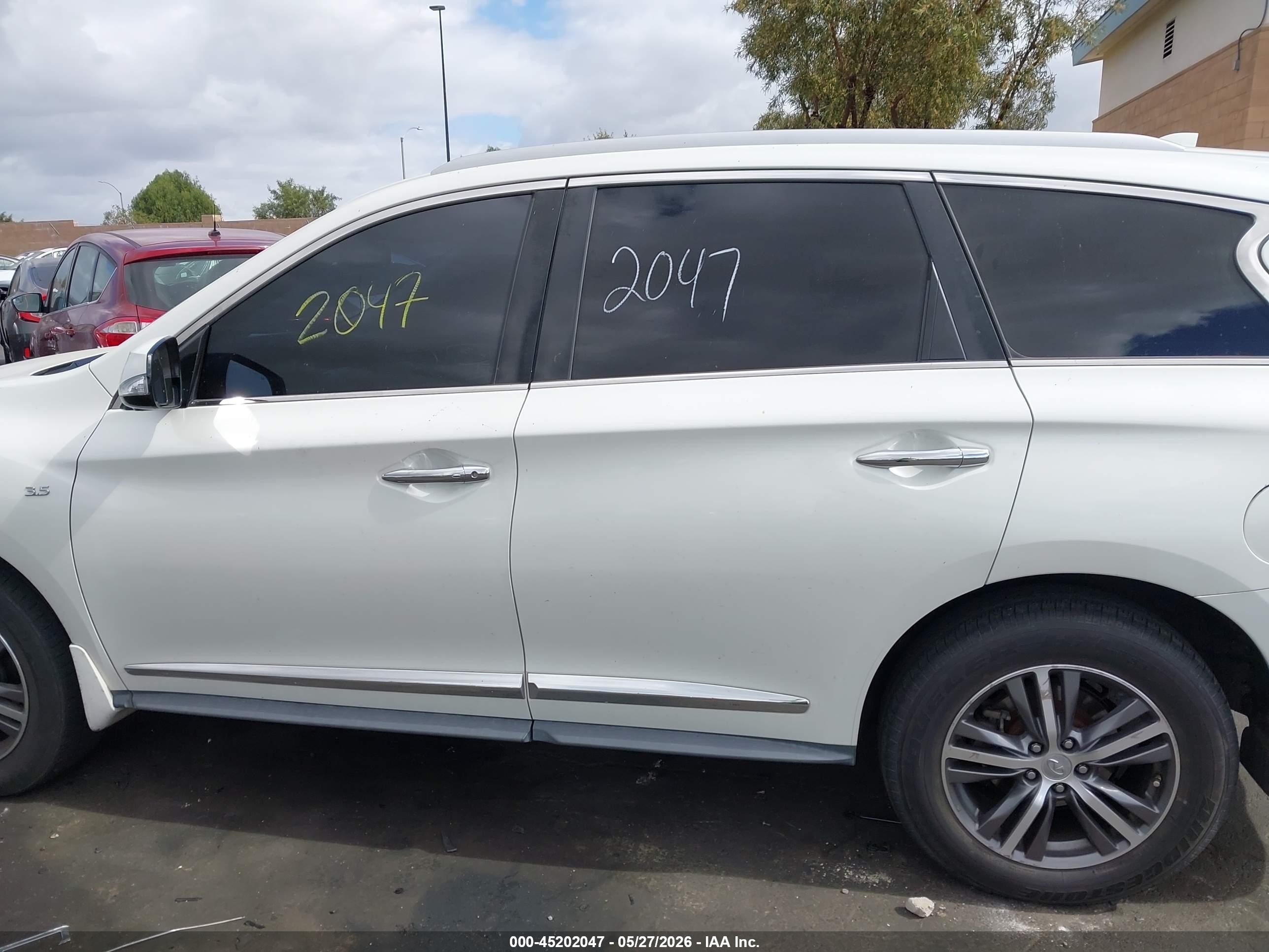 2016 Infiniti Qx60   Белый vin: 5N1AL0MN2GC517905