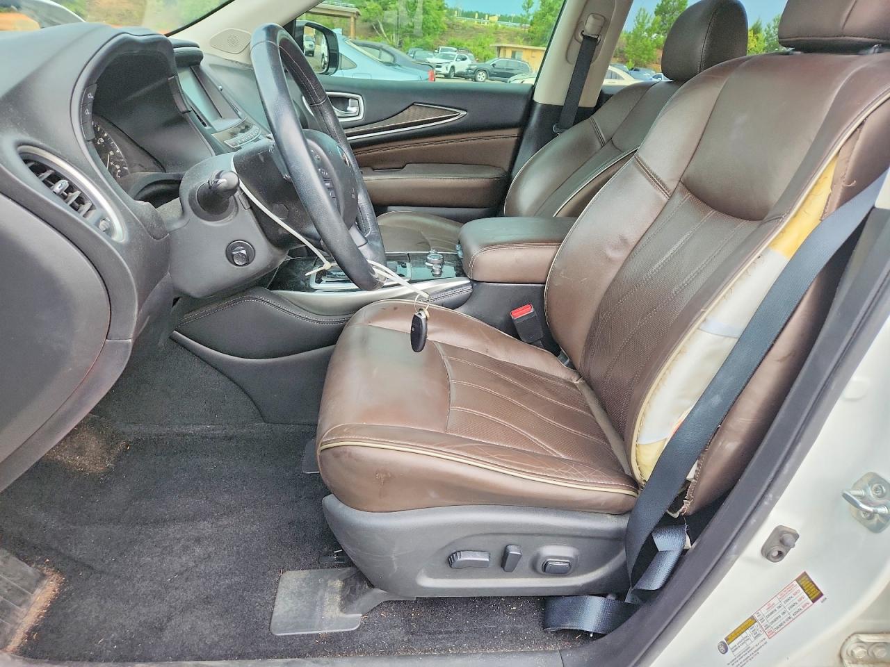 2016 Infiniti Qx60 Base White vin: 5N1AL0MN2GC531593