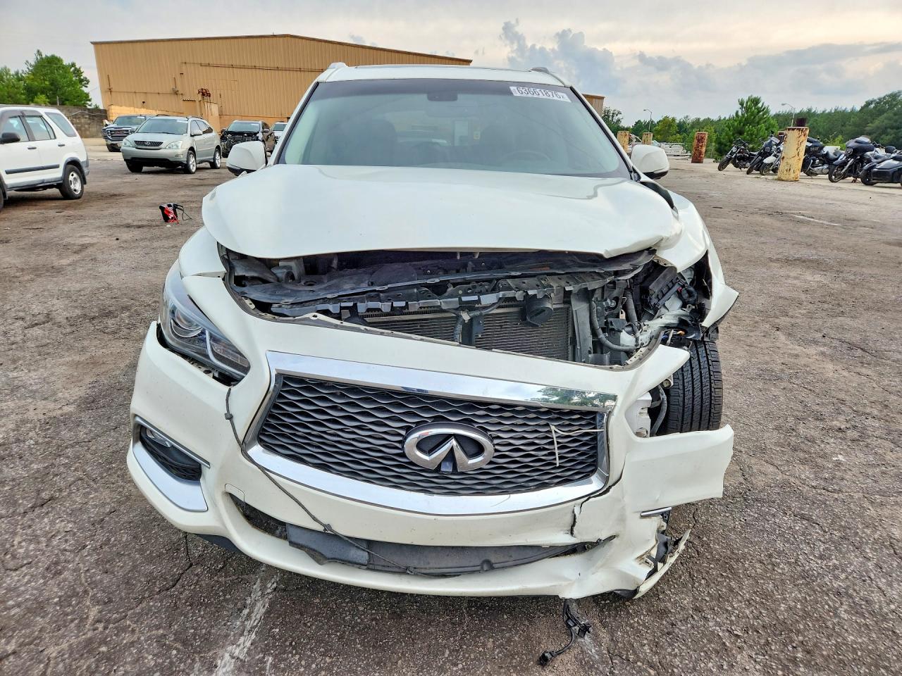 2016 Infiniti Qx60 Base White vin: 5N1AL0MN2GC531593
