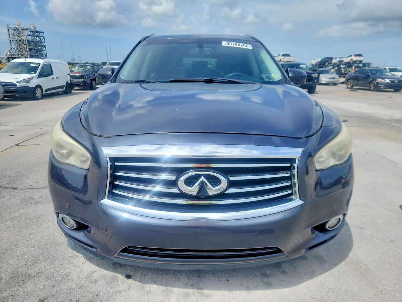 2013 Infiniti Jx35 Base Gray vin: 5N1AL0MN3DC302044