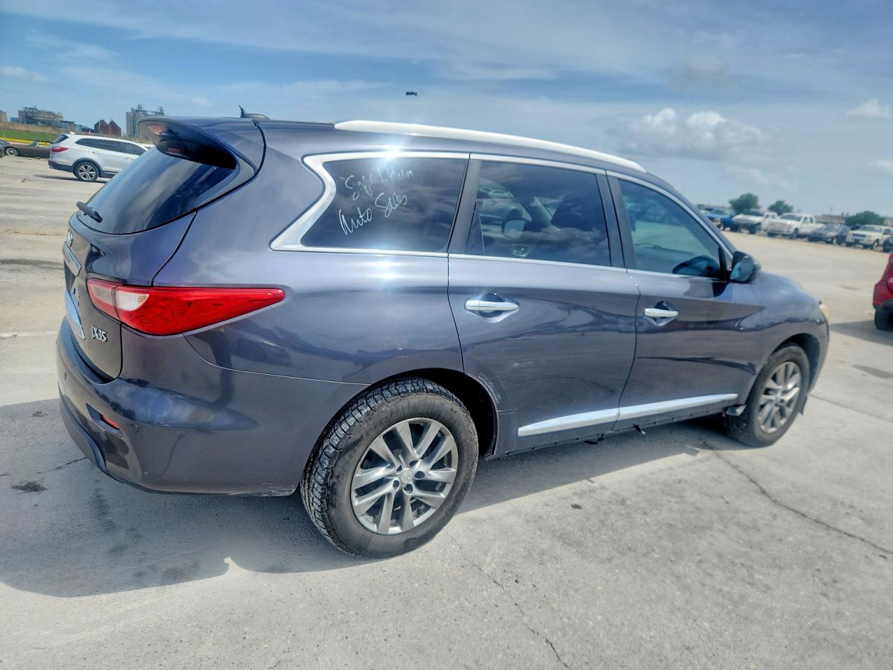 2013 Infiniti Jx35 Base Gray vin: 5N1AL0MN3DC302044
