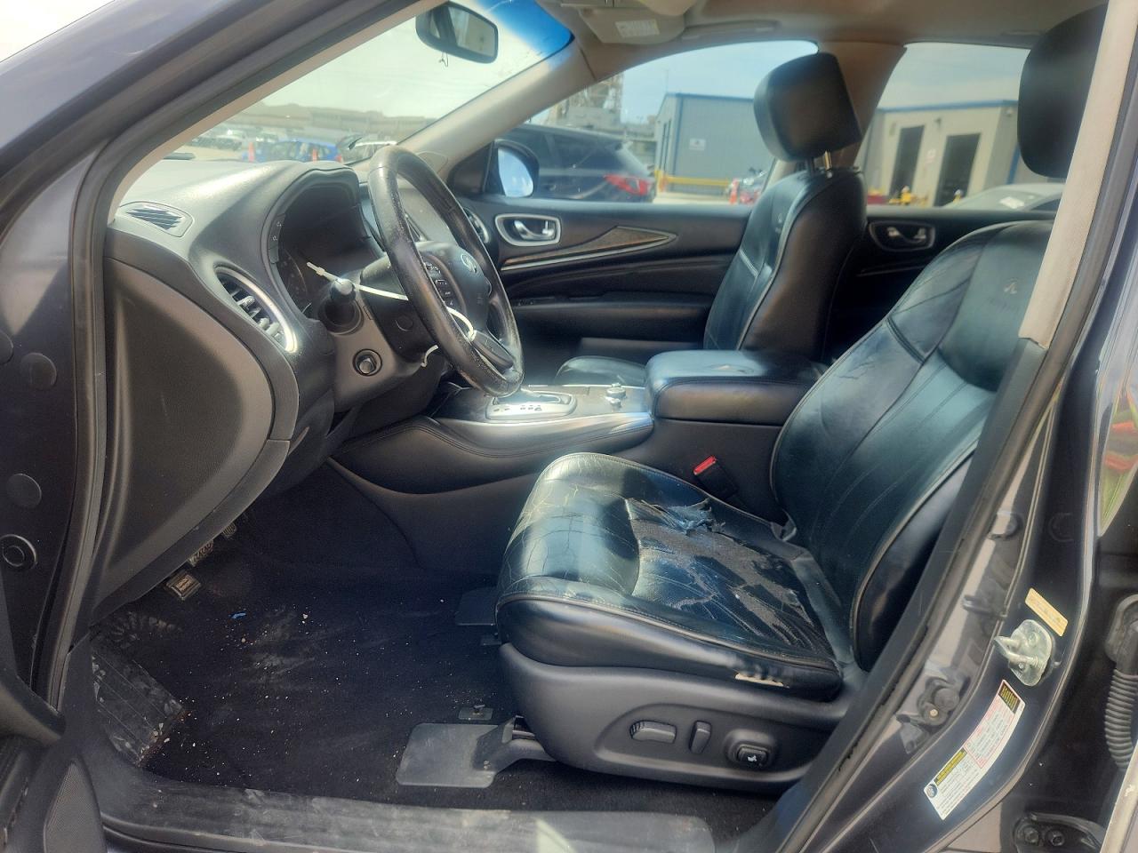 2013 Infiniti Jx35 Base Gray vin: 5N1AL0MN3DC302044