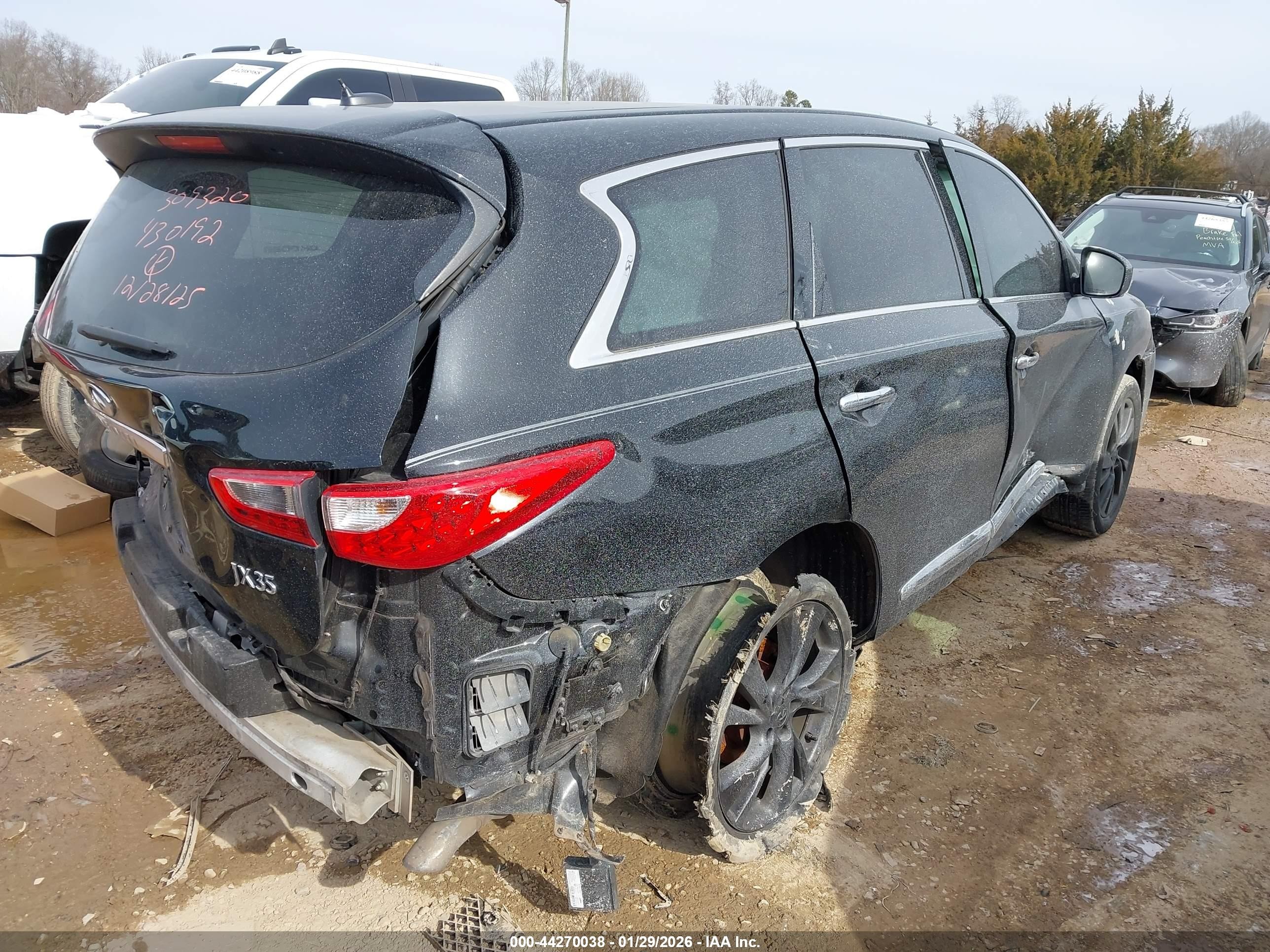 2013 Infiniti Jx35   Black vin: 5N1AL0MN3DC309320