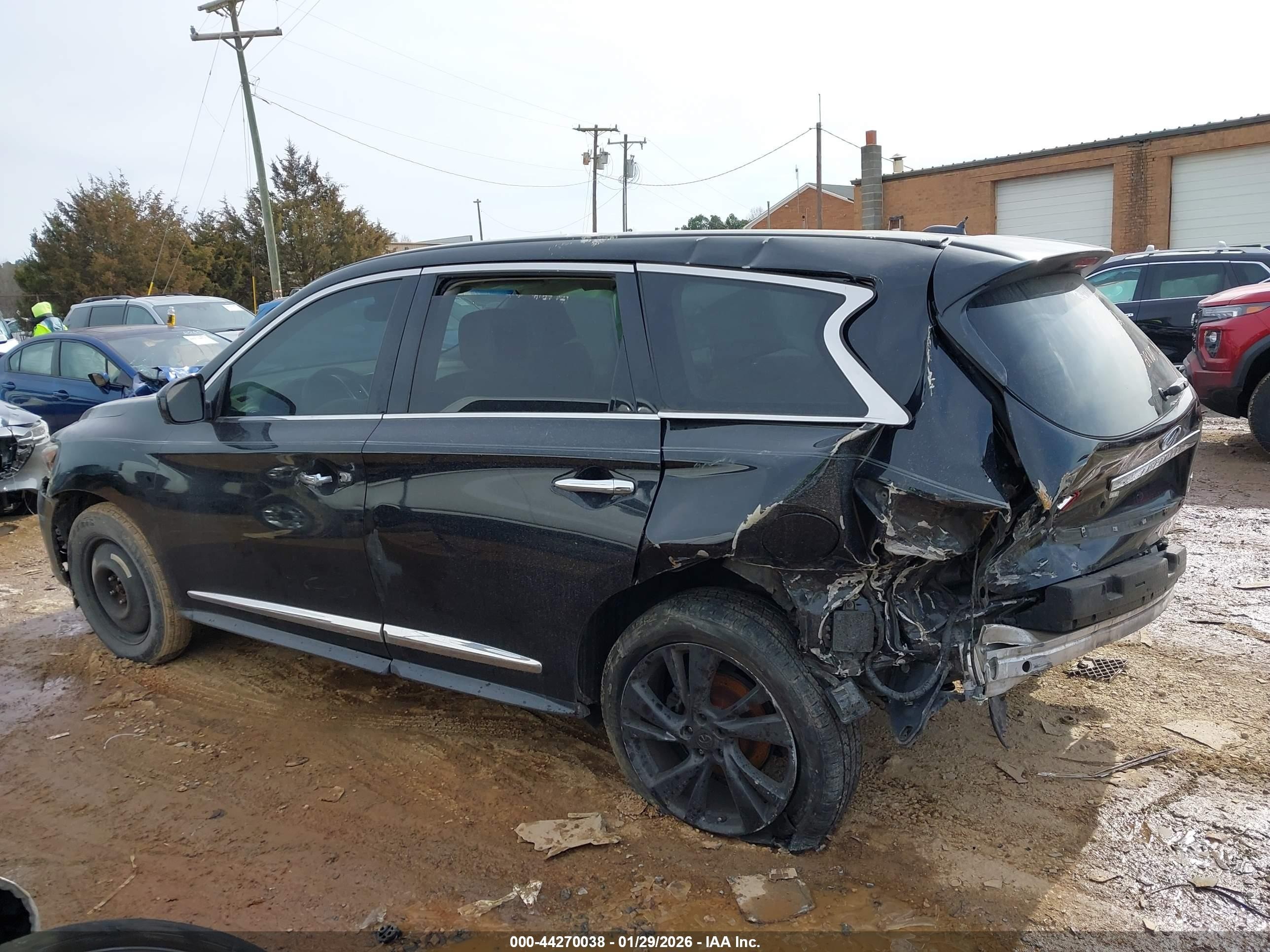 2013 Infiniti Jx35   Black vin: 5N1AL0MN3DC309320