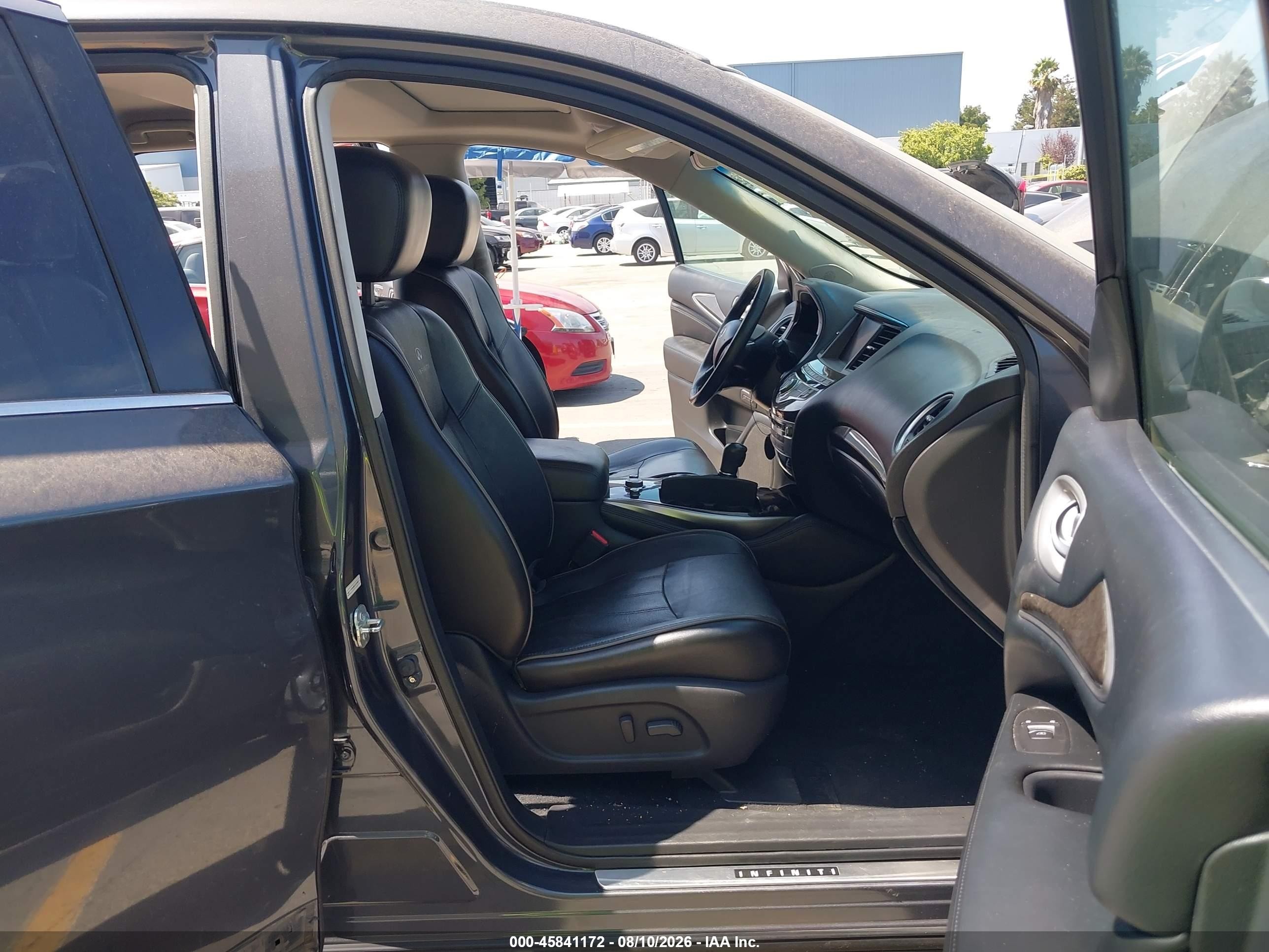 2013 Infiniti Jx35   Gray vin: 5N1AL0MN3DC317594