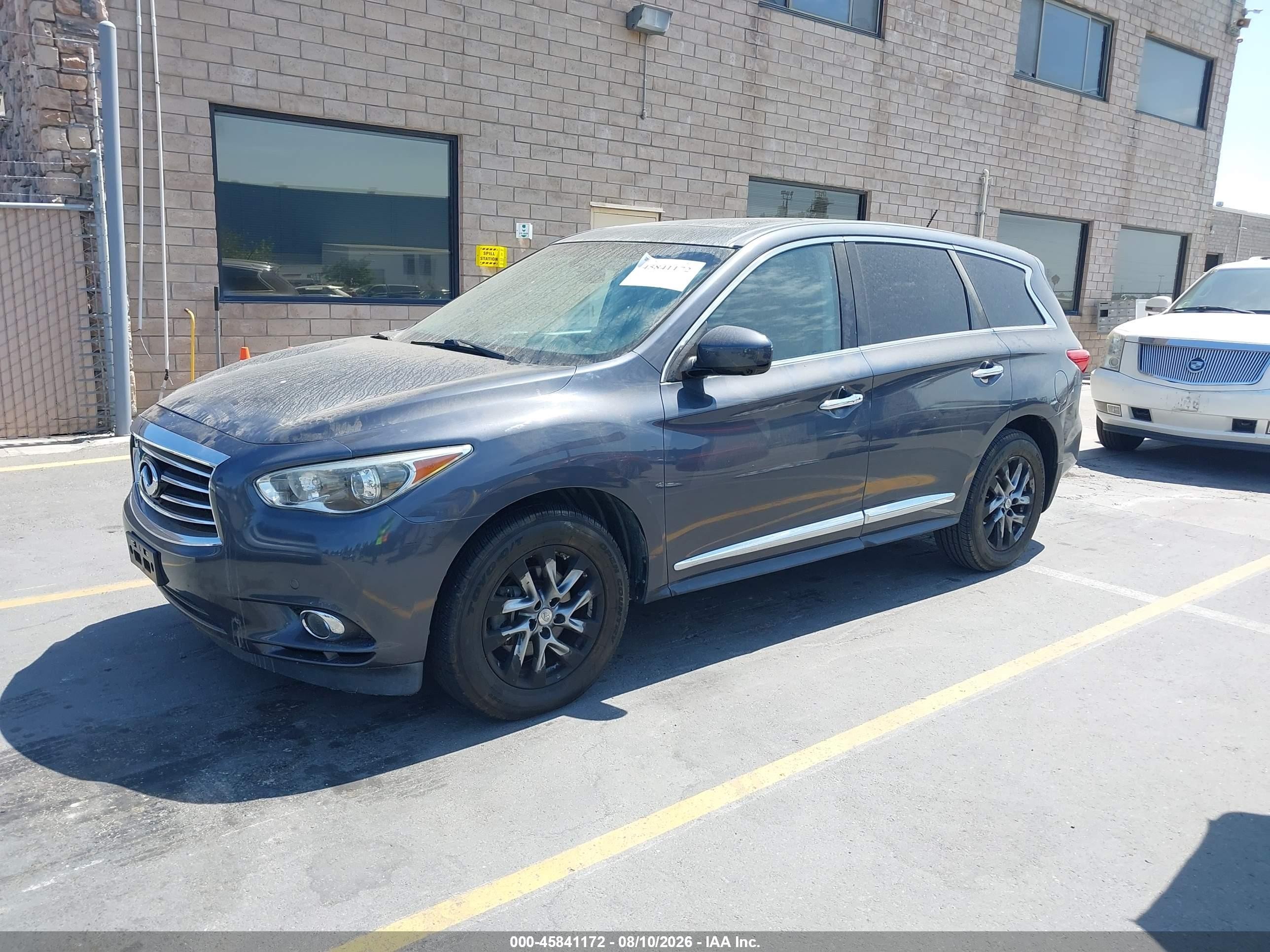 2013 Infiniti Jx35   Gray vin: 5N1AL0MN3DC317594