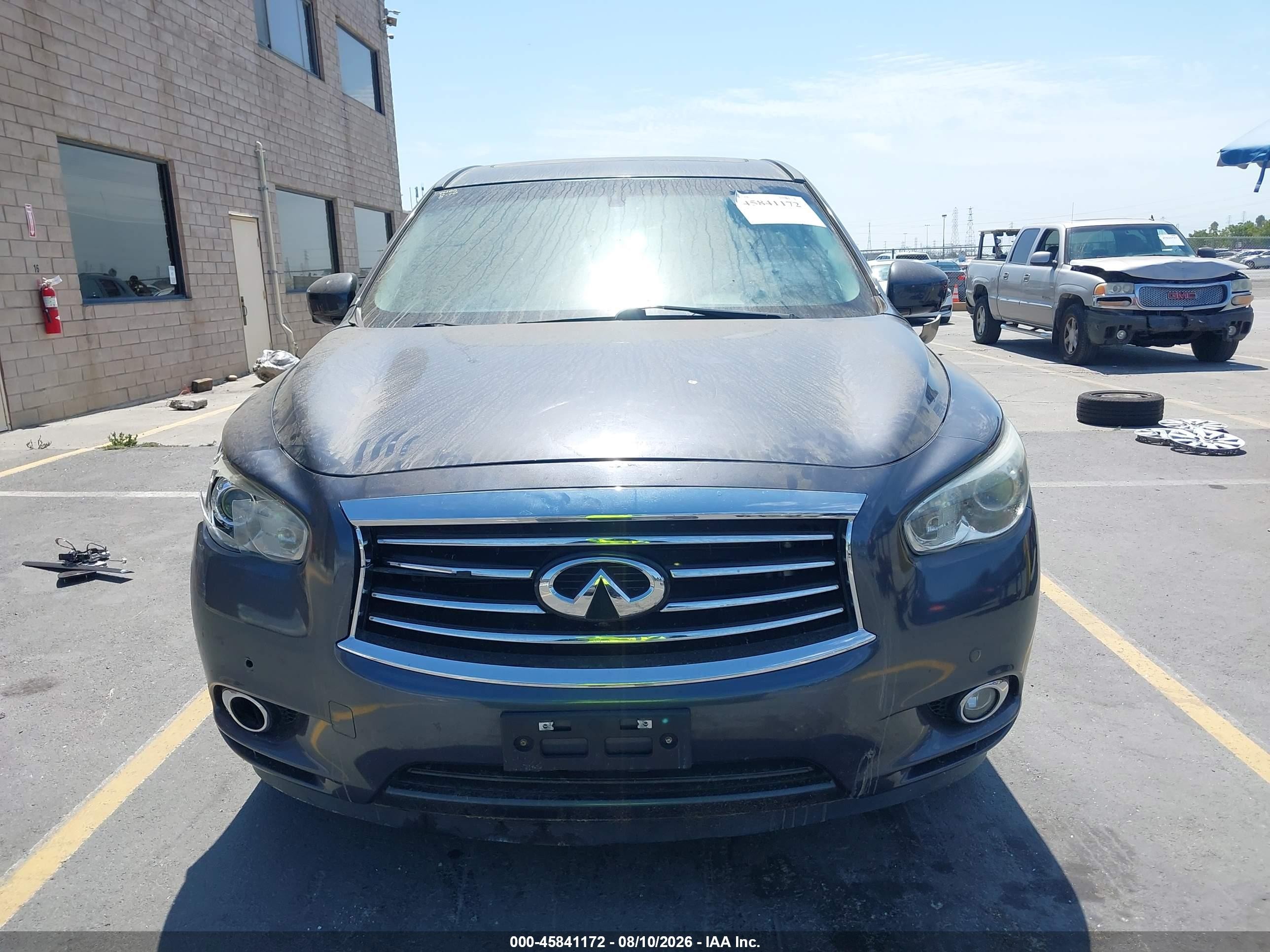 2013 Infiniti Jx35   Gray vin: 5N1AL0MN3DC317594