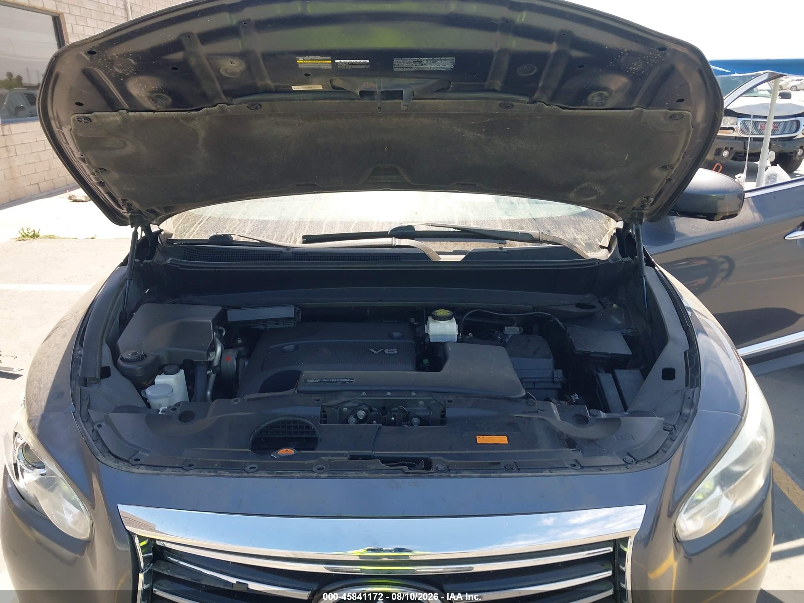 2013 Infiniti Jx35   Gray vin: 5N1AL0MN3DC317594