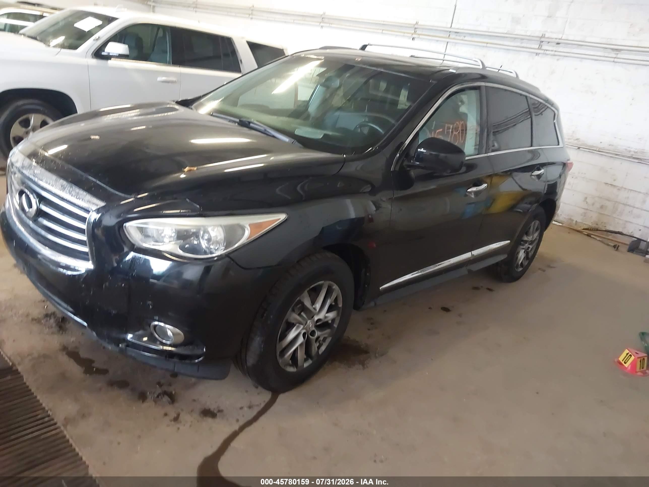 2013 Infiniti Jx35   Black vin: 5N1AL0MN3DC335383