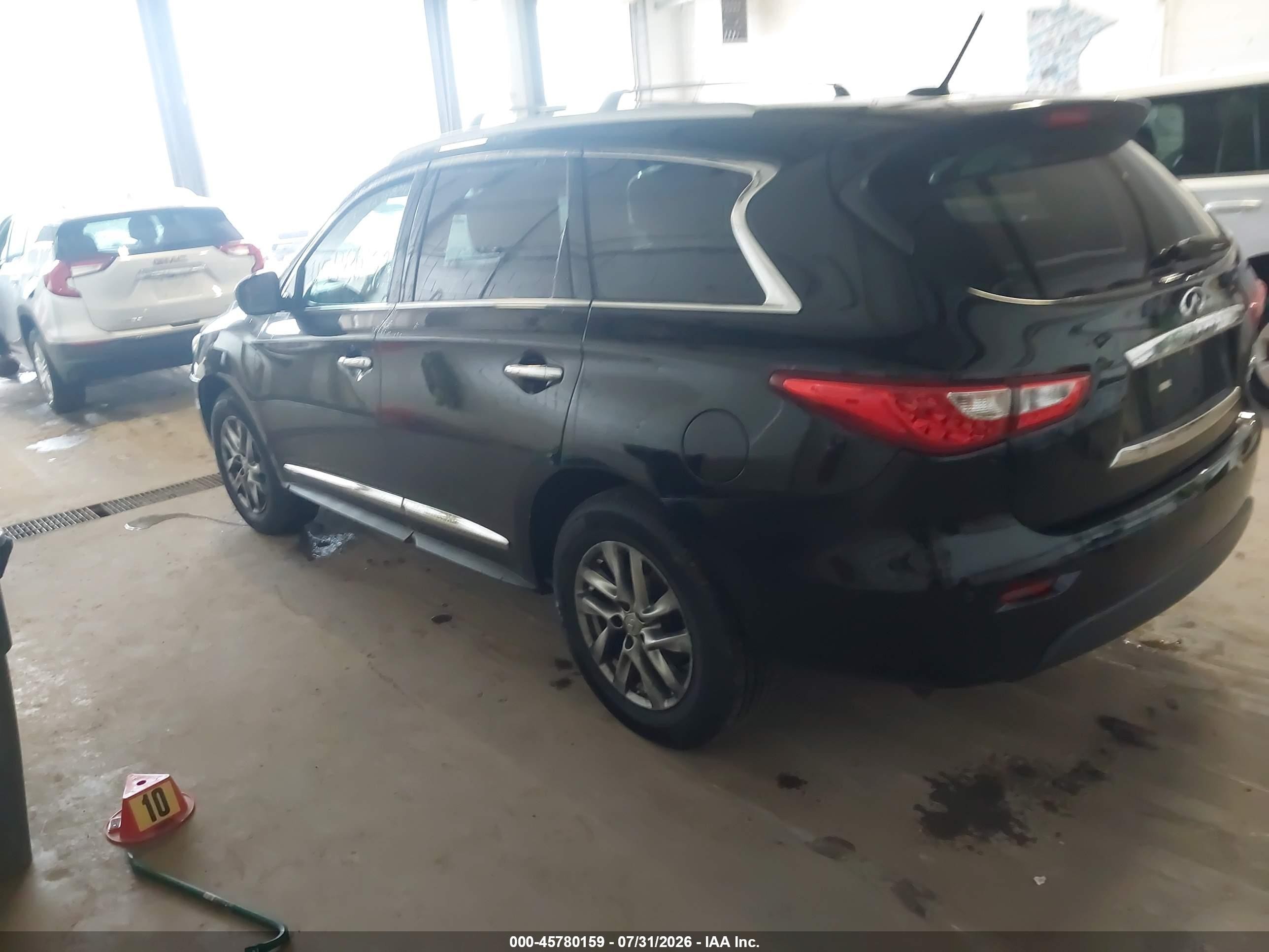 2013 Infiniti Jx35   Black vin: 5N1AL0MN3DC335383
