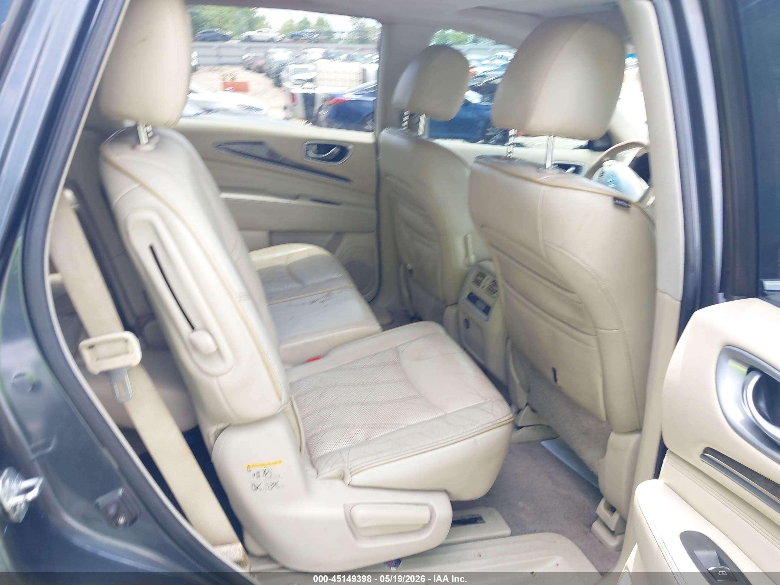 2013 Infiniti Jx35   Gray vin: 5N1AL0MN3DC346657