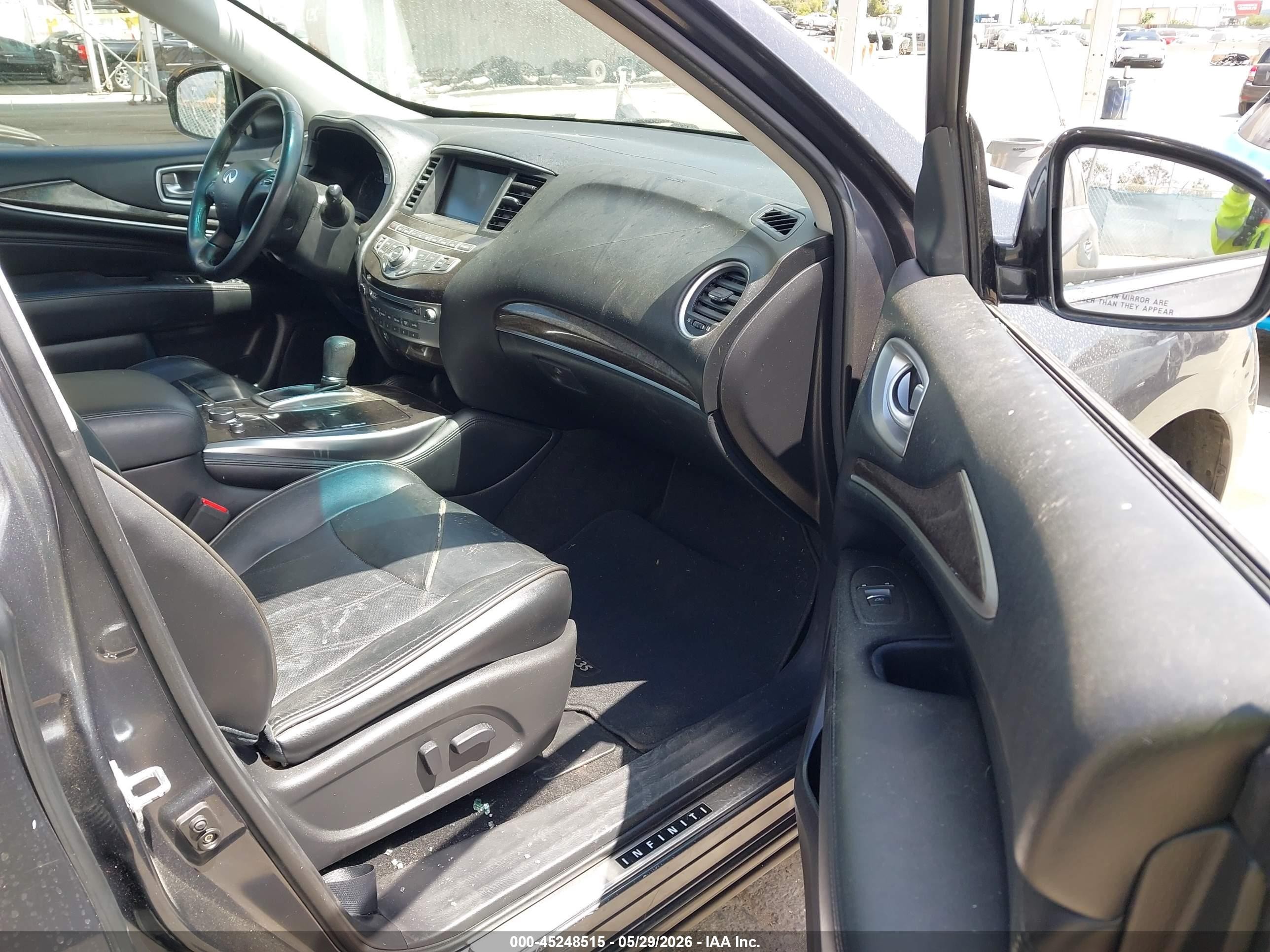 2013 Infiniti Jx35   Gray vin: 5N1AL0MN3DC350076