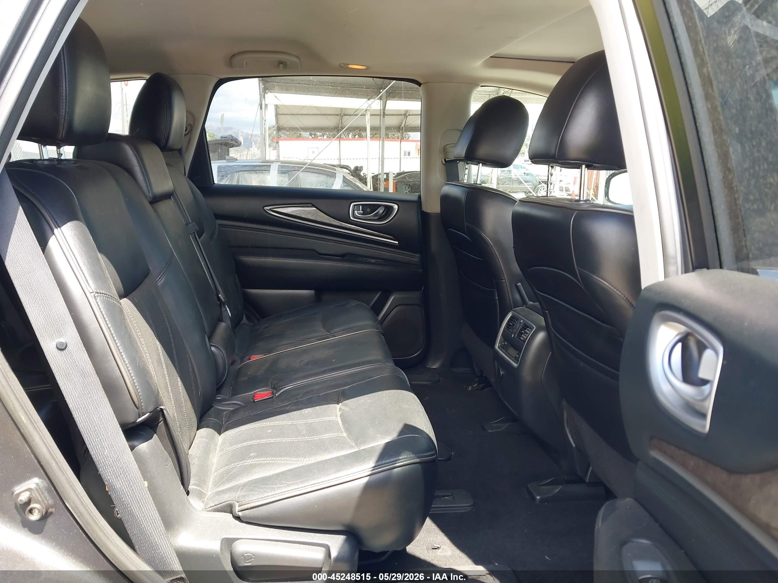 2013 Infiniti Jx35   Gray vin: 5N1AL0MN3DC350076