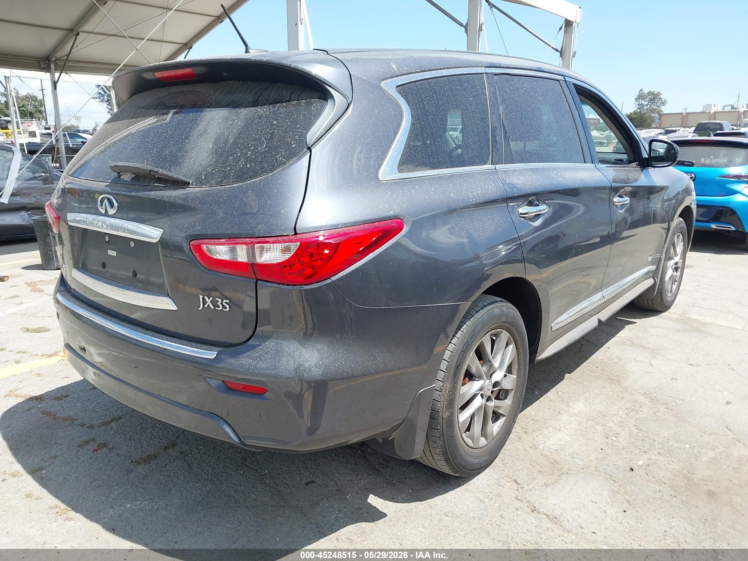 2013 Infiniti Jx35   Gray vin: 5N1AL0MN3DC350076