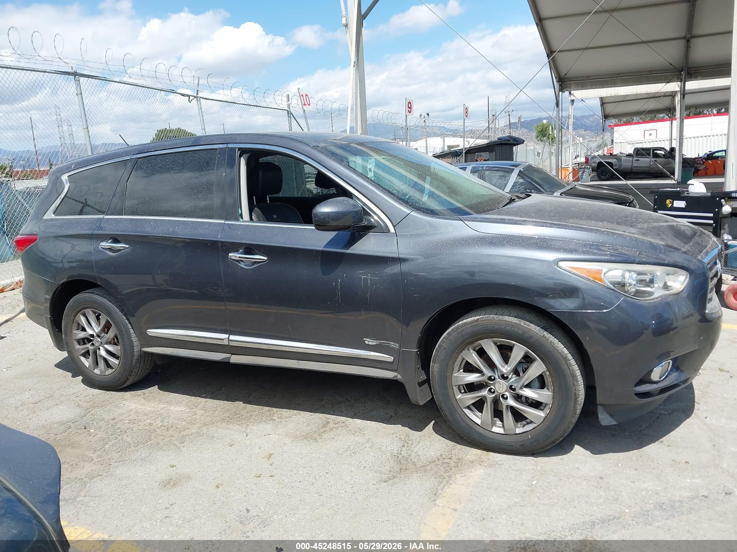 2013 Infiniti Jx35   Gray vin: 5N1AL0MN3DC350076