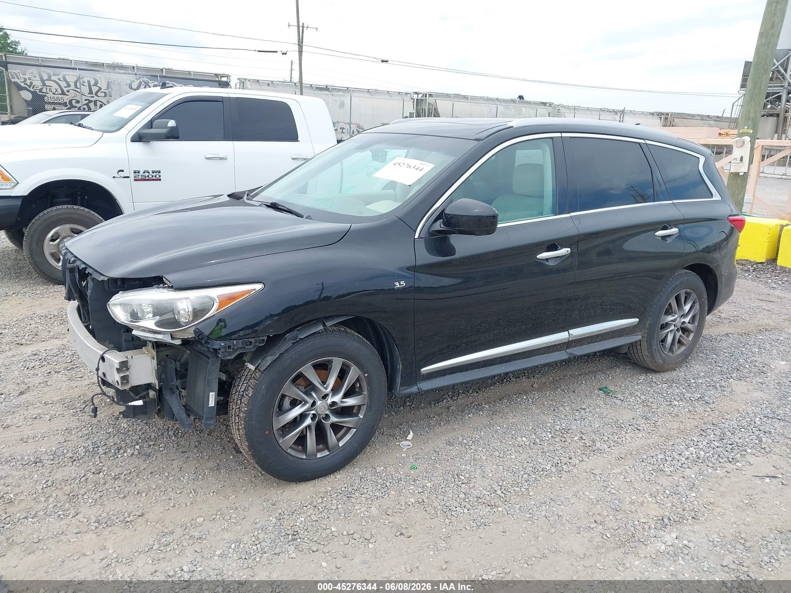 2014 Infiniti Qx60 Черный vin: 5N1AL0MN3EC501077