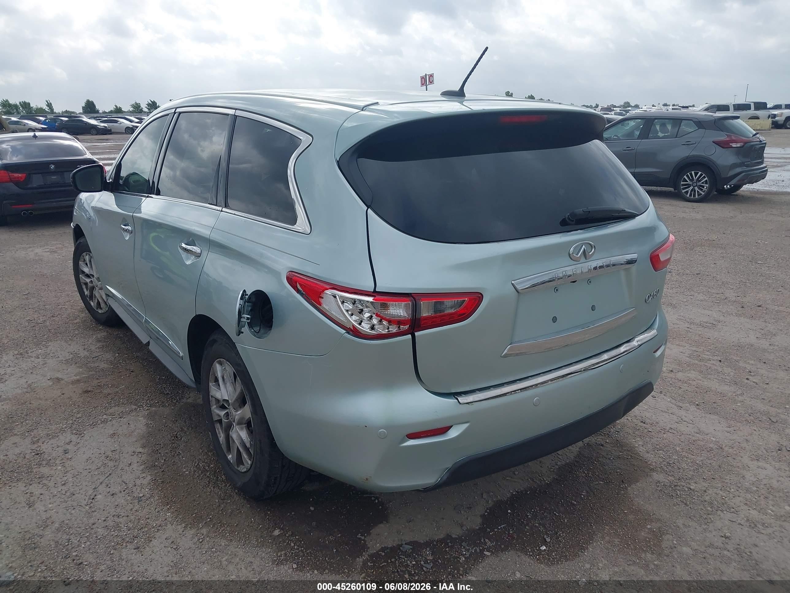2014 Infiniti Qx60   Silver vin: 5N1AL0MN3EC501628