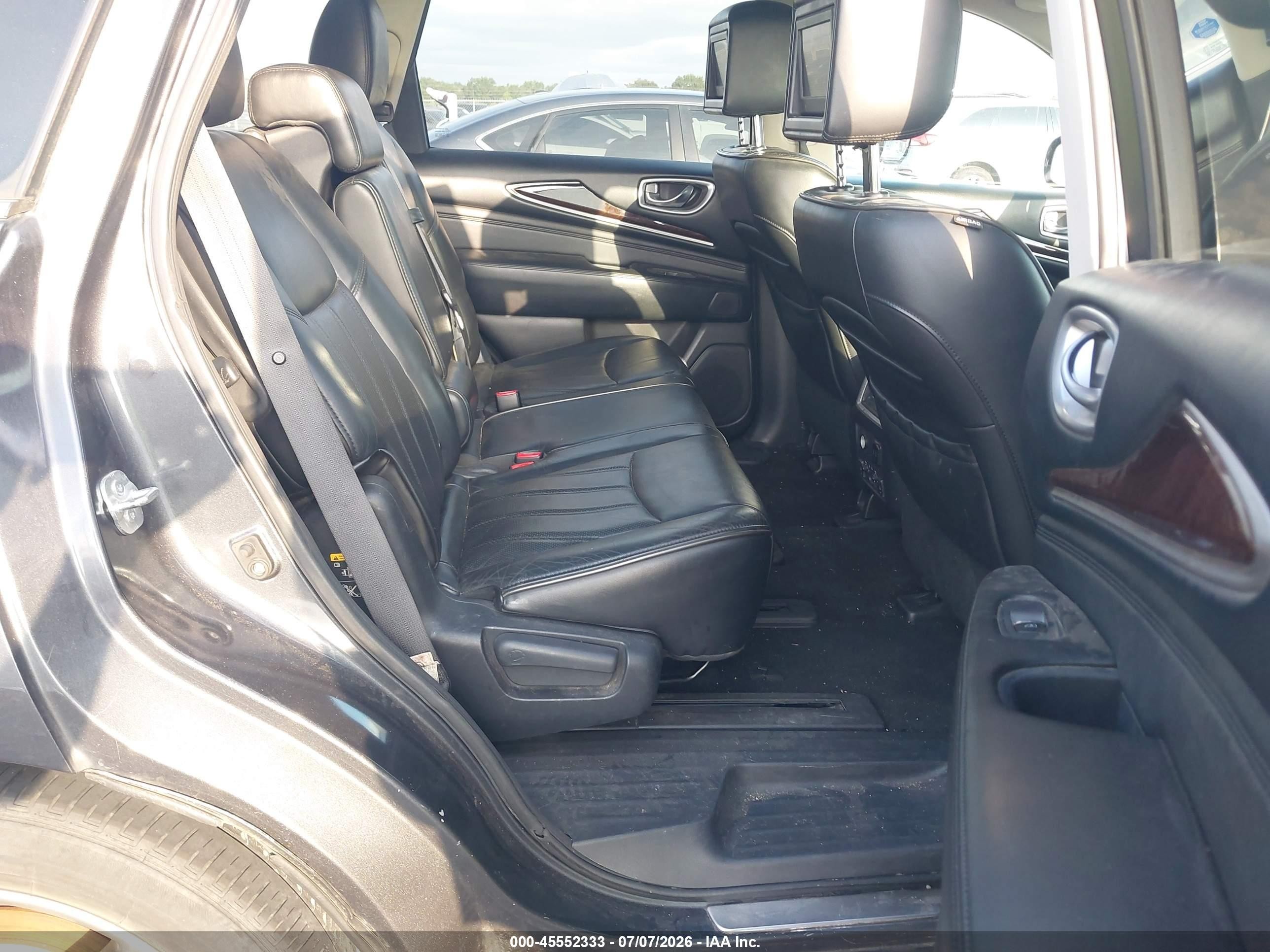 2014 Infiniti Qx60   Gray vin: 5N1AL0MN3EC510670
