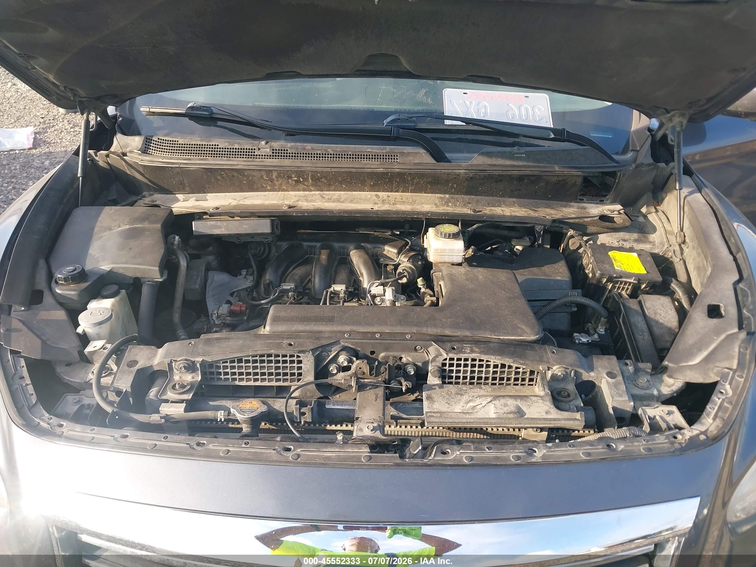 2014 Infiniti Qx60   Gray vin: 5N1AL0MN3EC510670