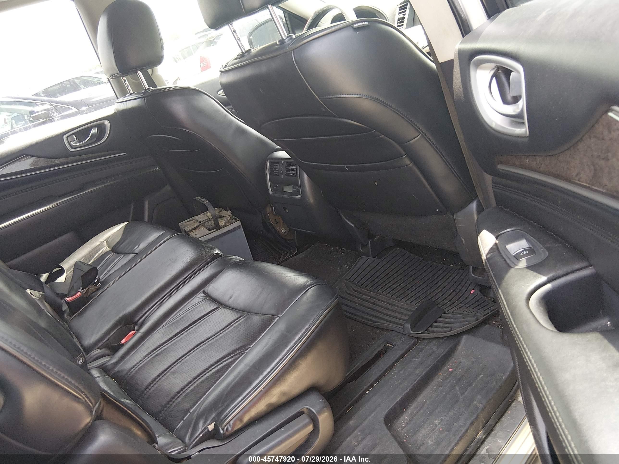 2014 Infiniti Qx60   Gray vin: 5N1AL0MN3EC530370