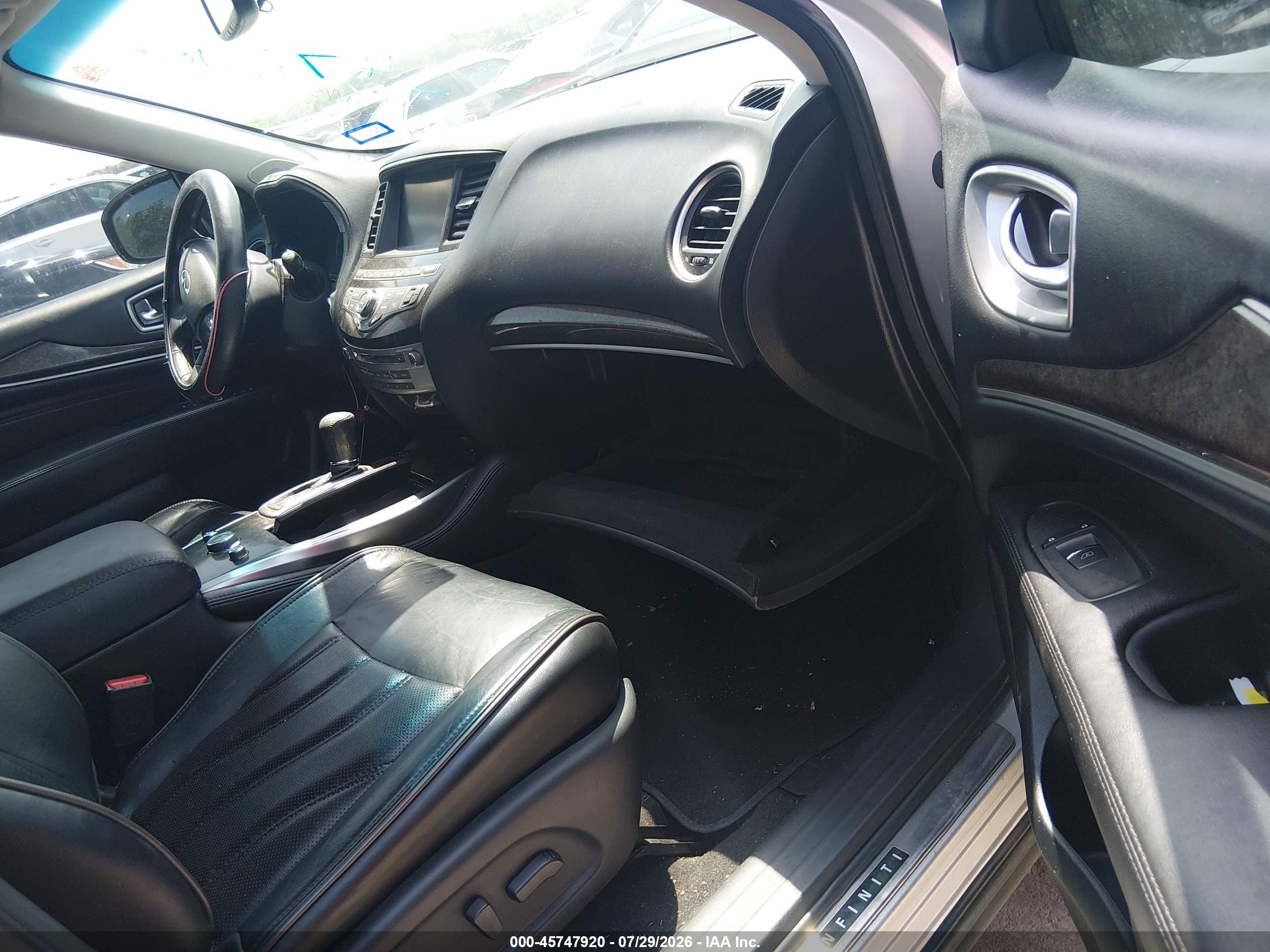 2014 Infiniti Qx60   Gray vin: 5N1AL0MN3EC530370