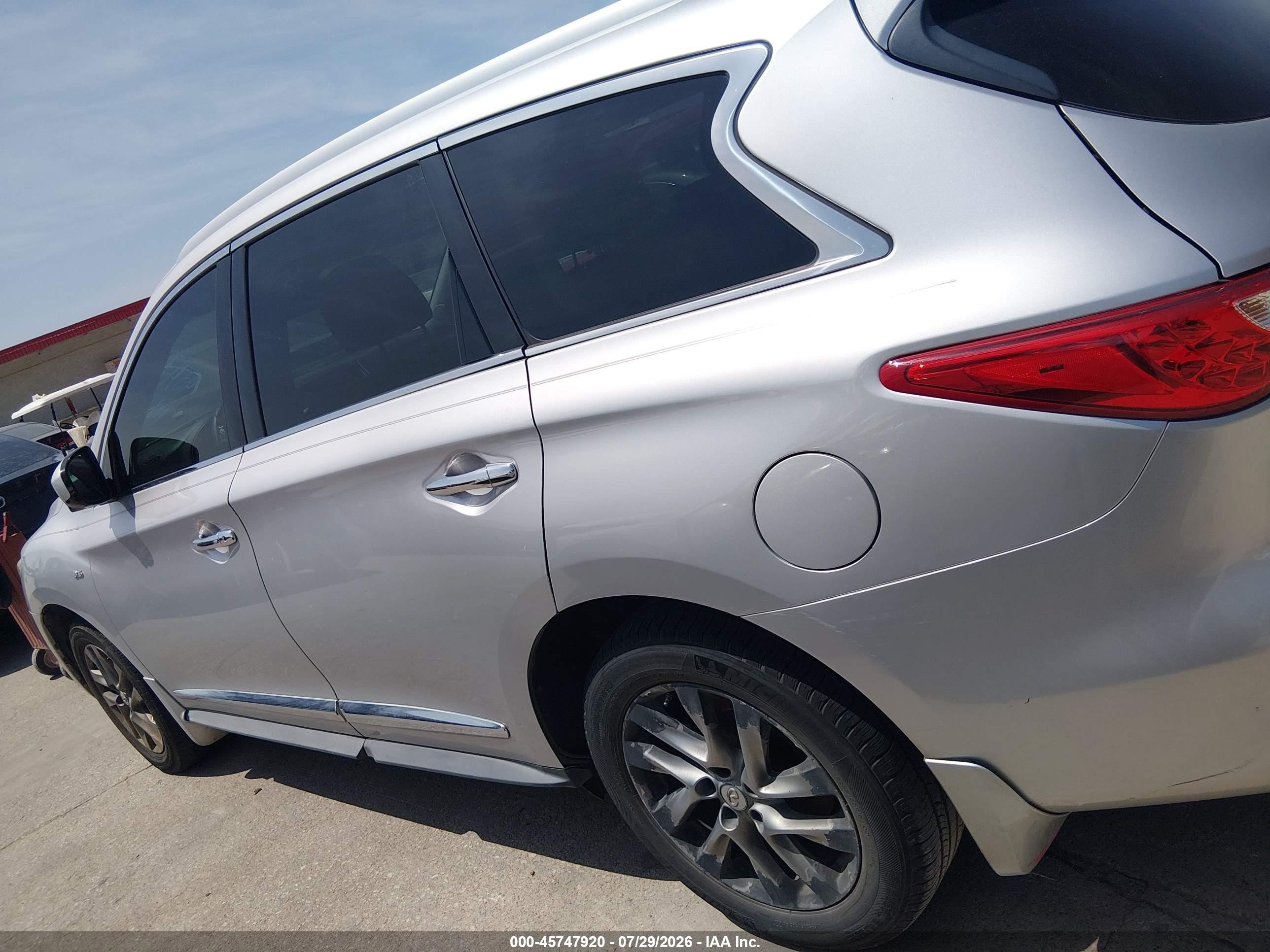 2014 Infiniti Qx60   Gray vin: 5N1AL0MN3EC530370