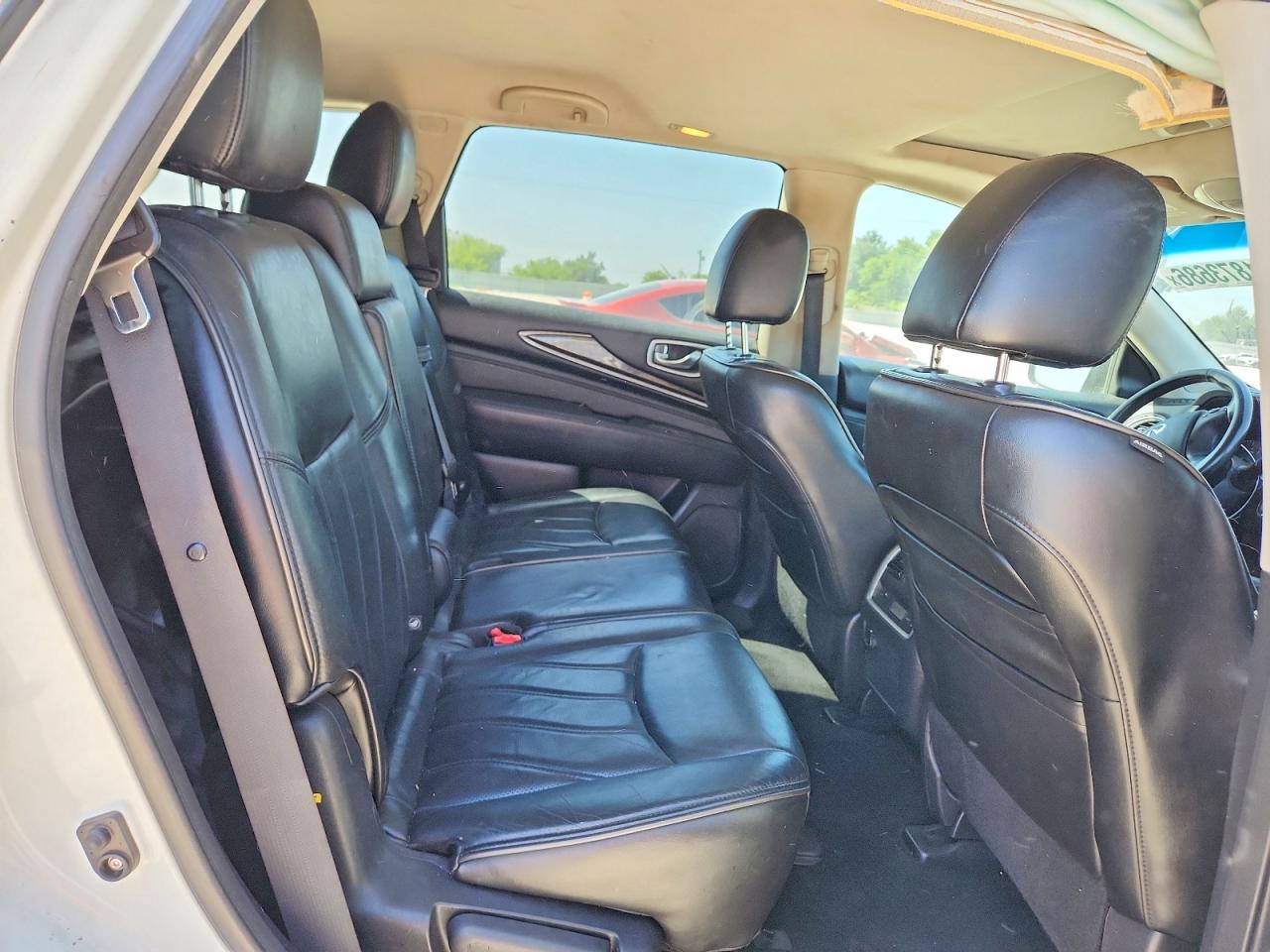2015 Infiniti Qx60 Base White vin: 5N1AL0MN3FC504773