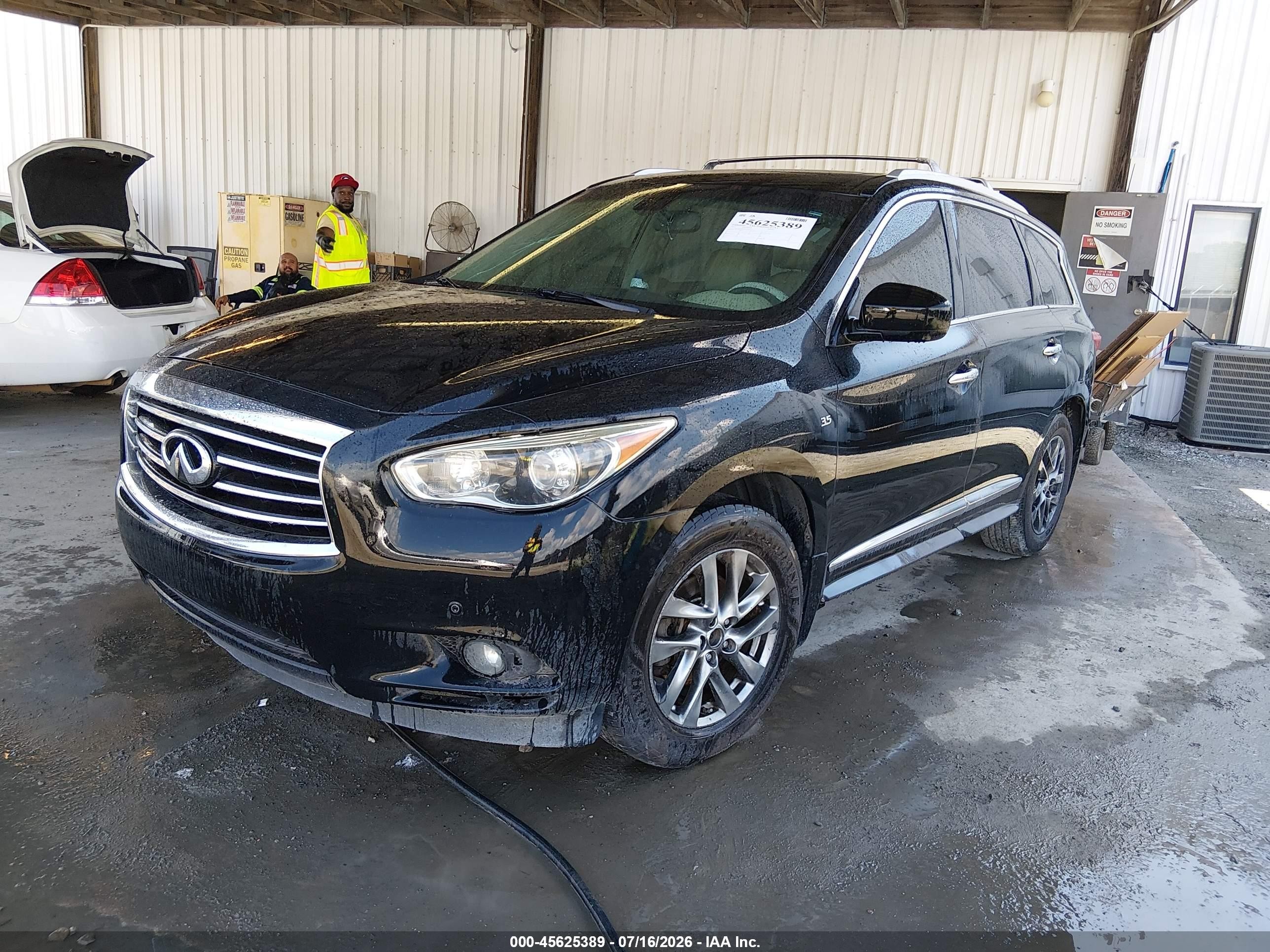 2015 Infiniti Qx60   Black vin: 5N1AL0MN3FC525655